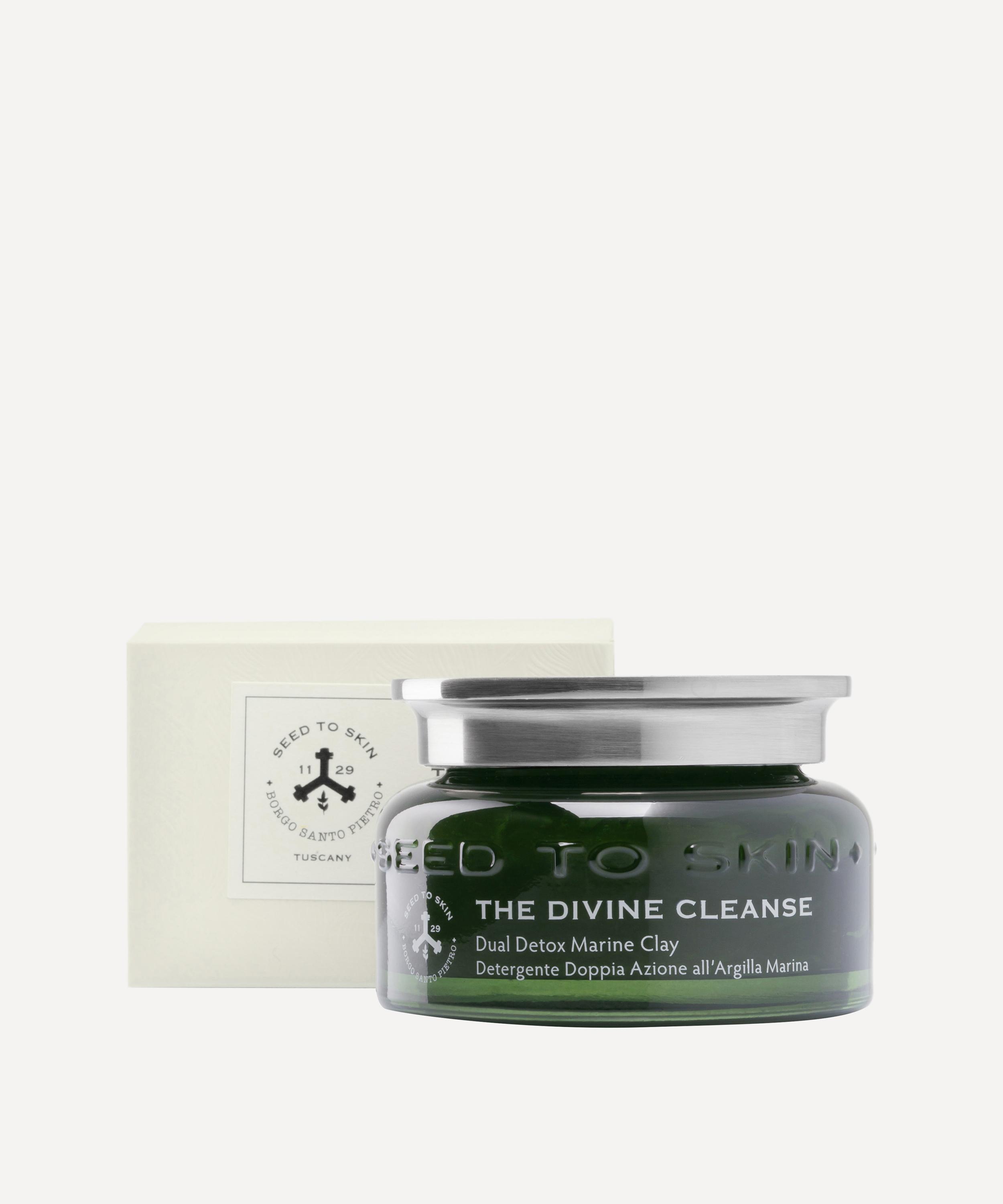 Seed To Skin The Divine Cleanse Dual Detox Marine Clay Cleansing Gel 100ml