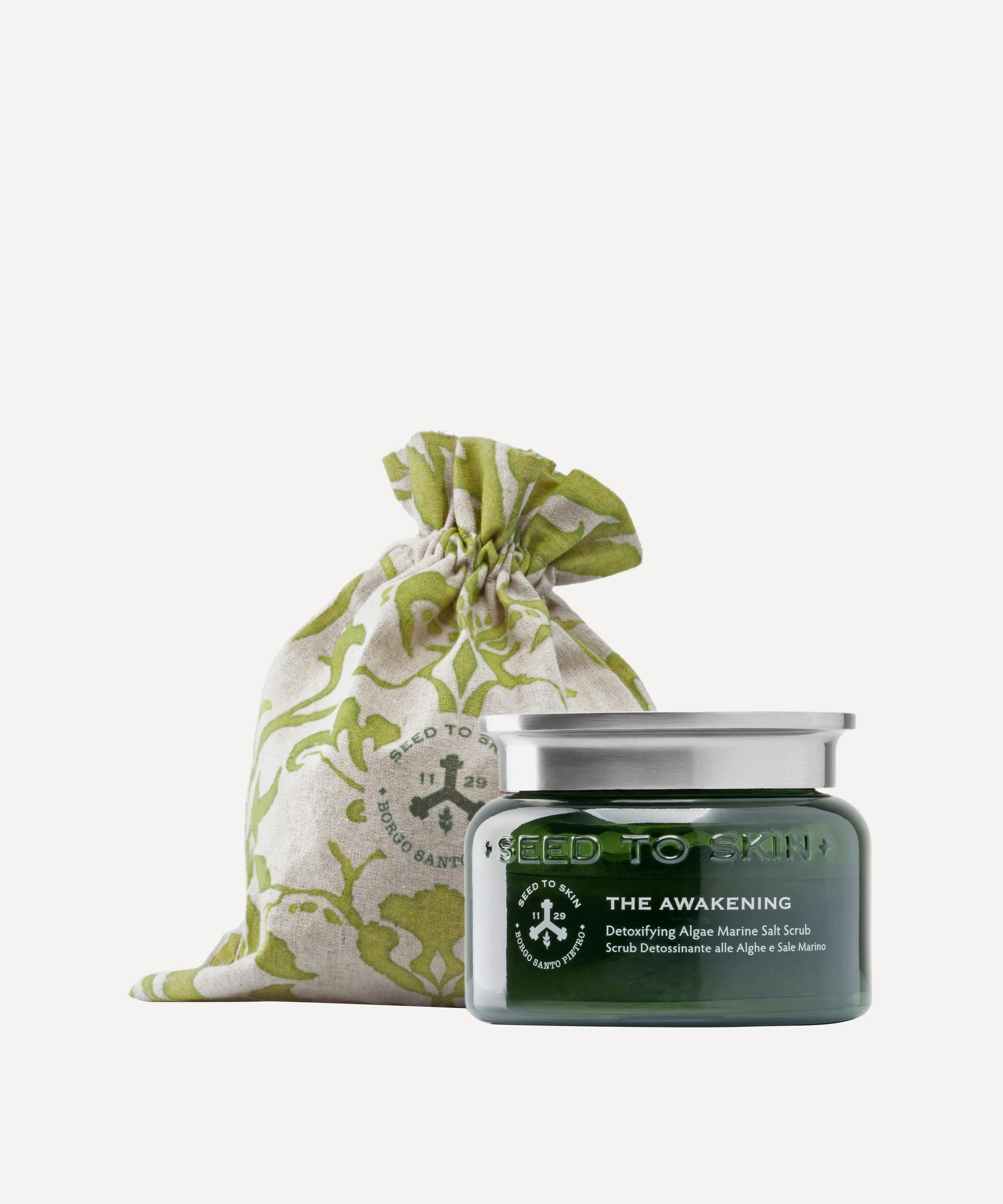 Seed To Skin The Awakening Detoxifying Algae Marine Salt Scrub 300ml