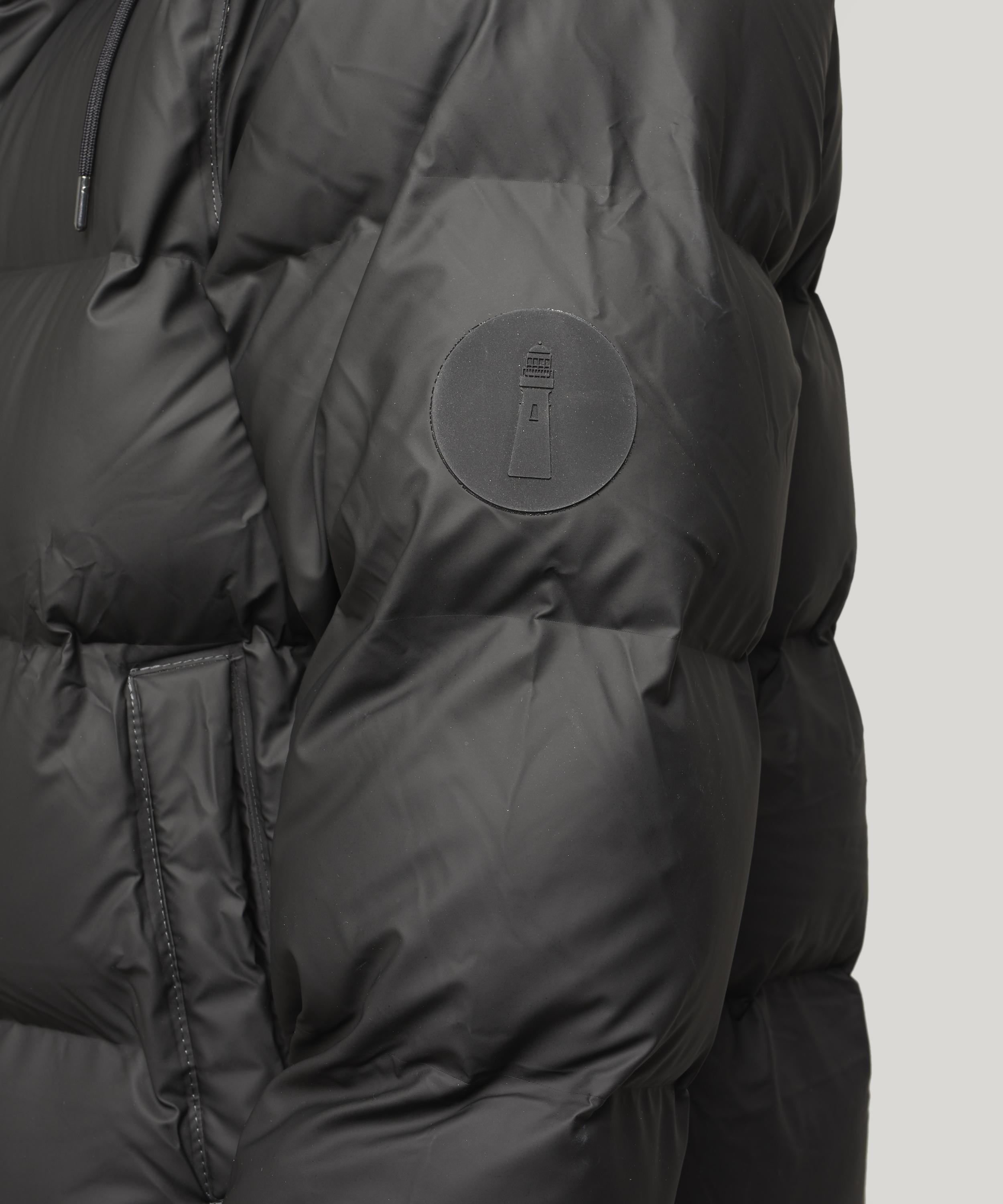 long waterproof puffer coat