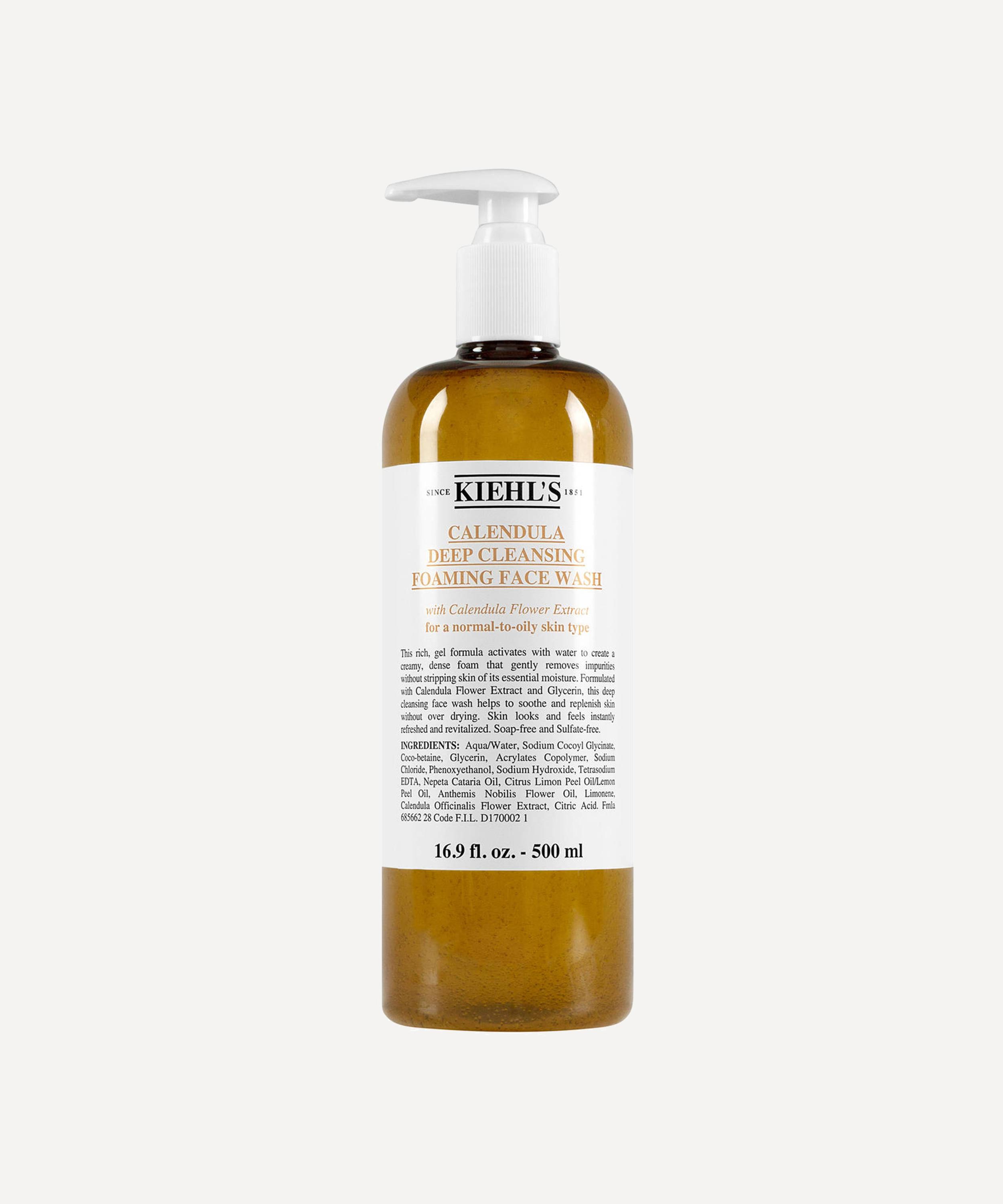Kiehl's Since 1851 Calendula Deep Cleansing Foaming Face Wash, 16.9 Oz. In White