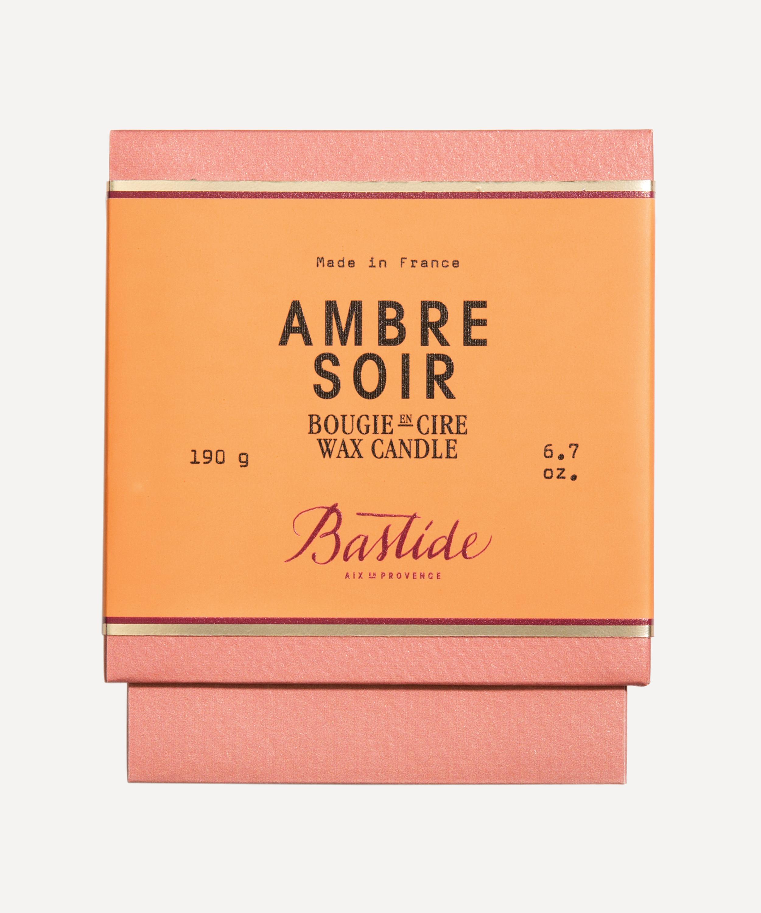 BASTIDE BASTIDE AMBRE SOIR CANDLE 190G 