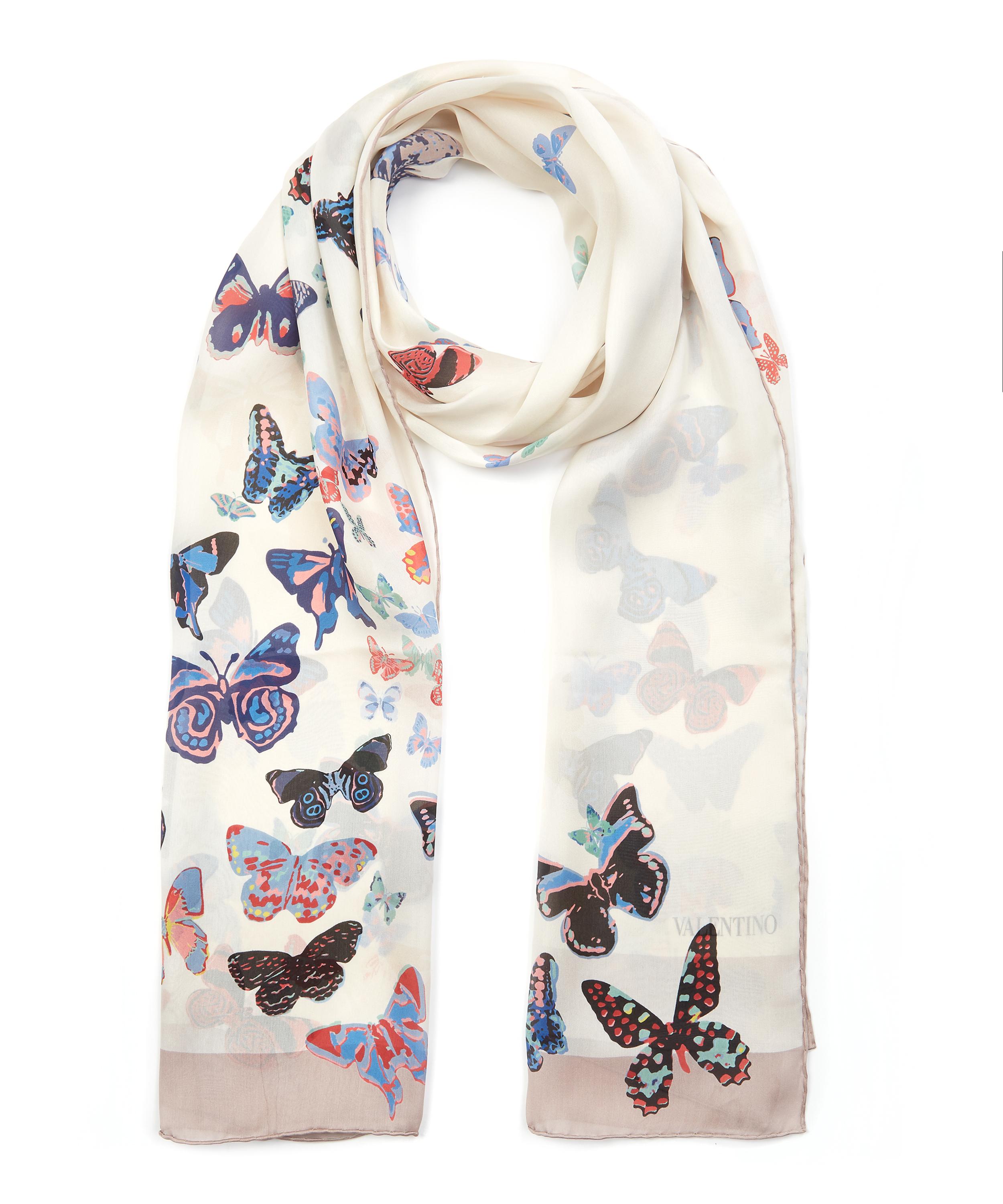 Valentino hot sale butterfly scarf