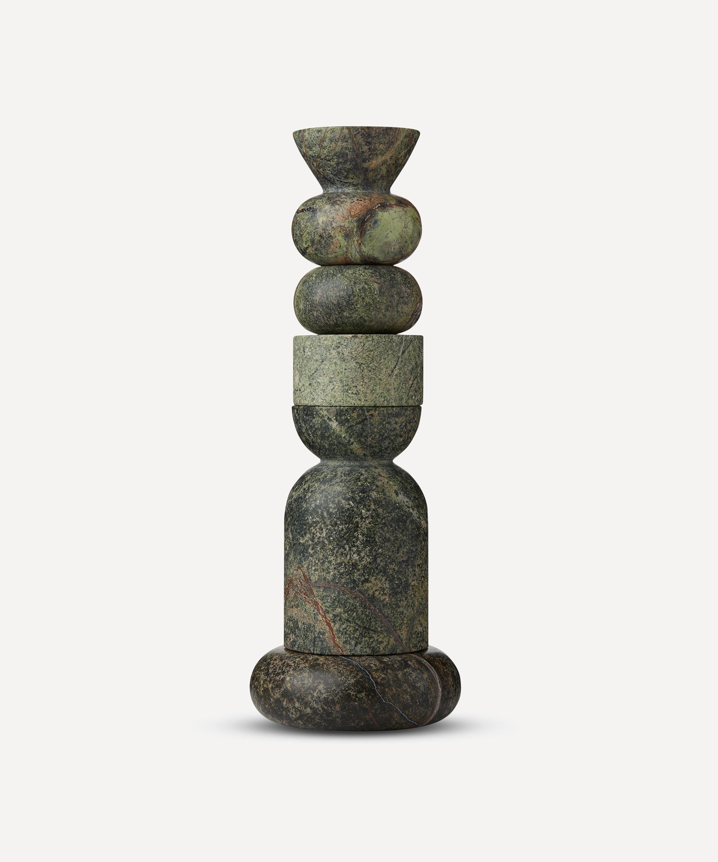 Large Rock Candle Holder