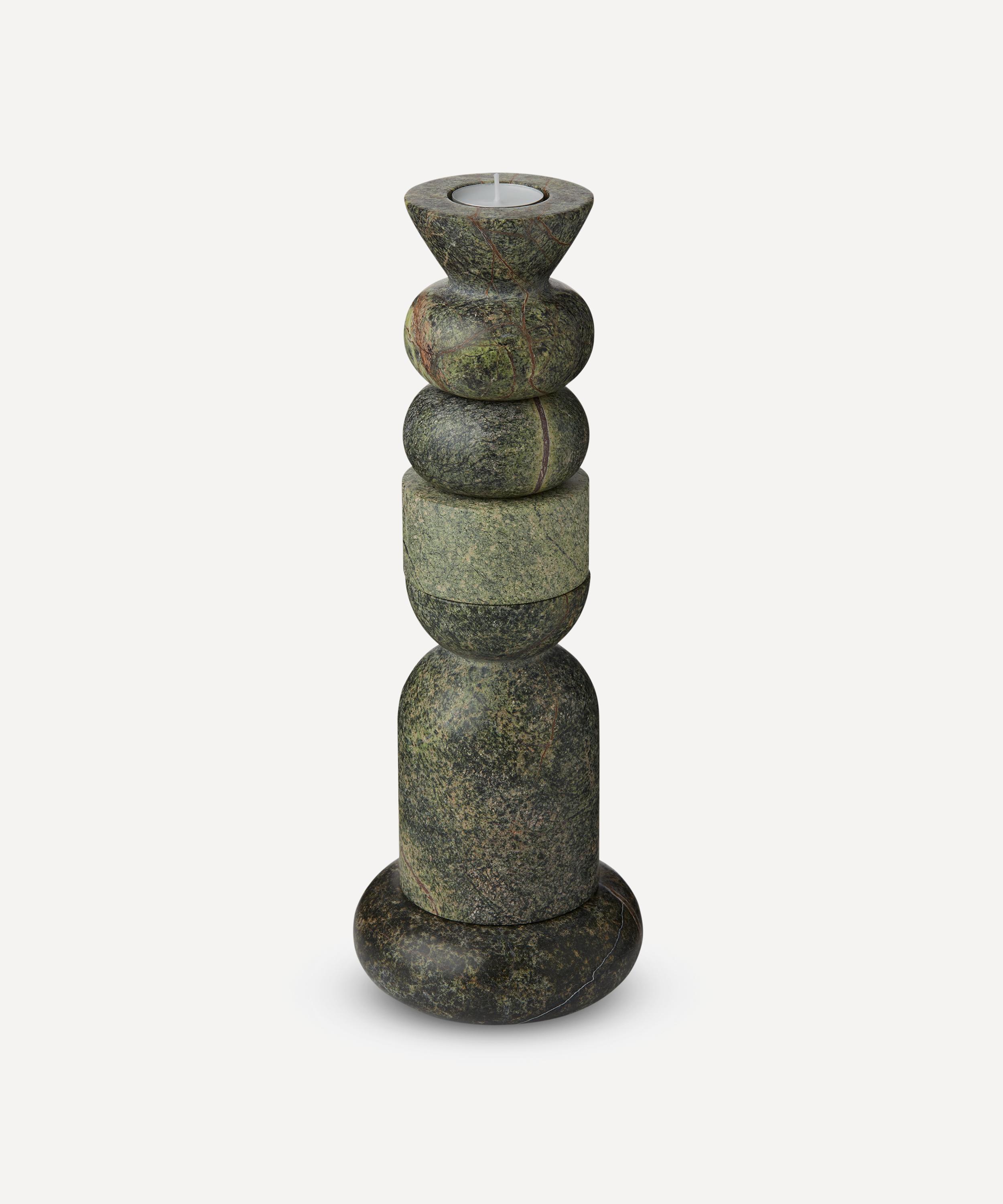 Large Rock Candle Holder