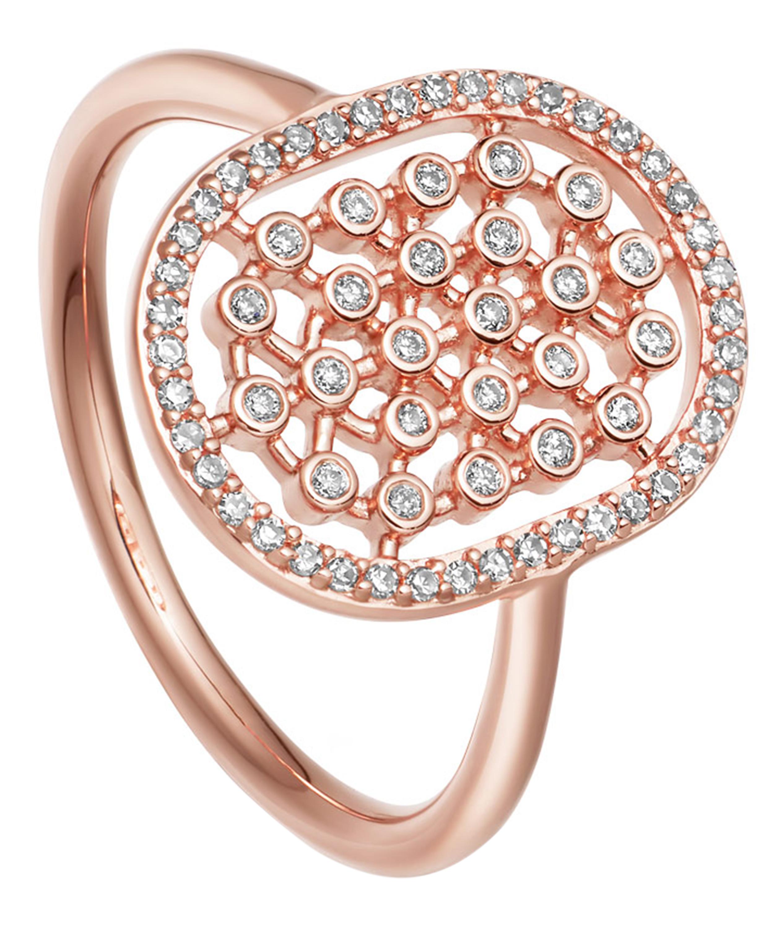 Rose Gold Icon Nova Diamond Ring Liberty