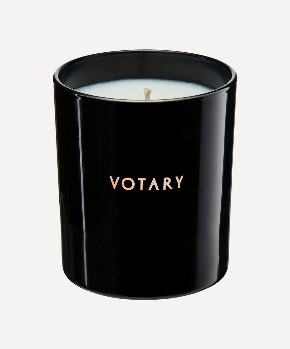 Votary Lavender And Chamomile Scented Candle 300g In White