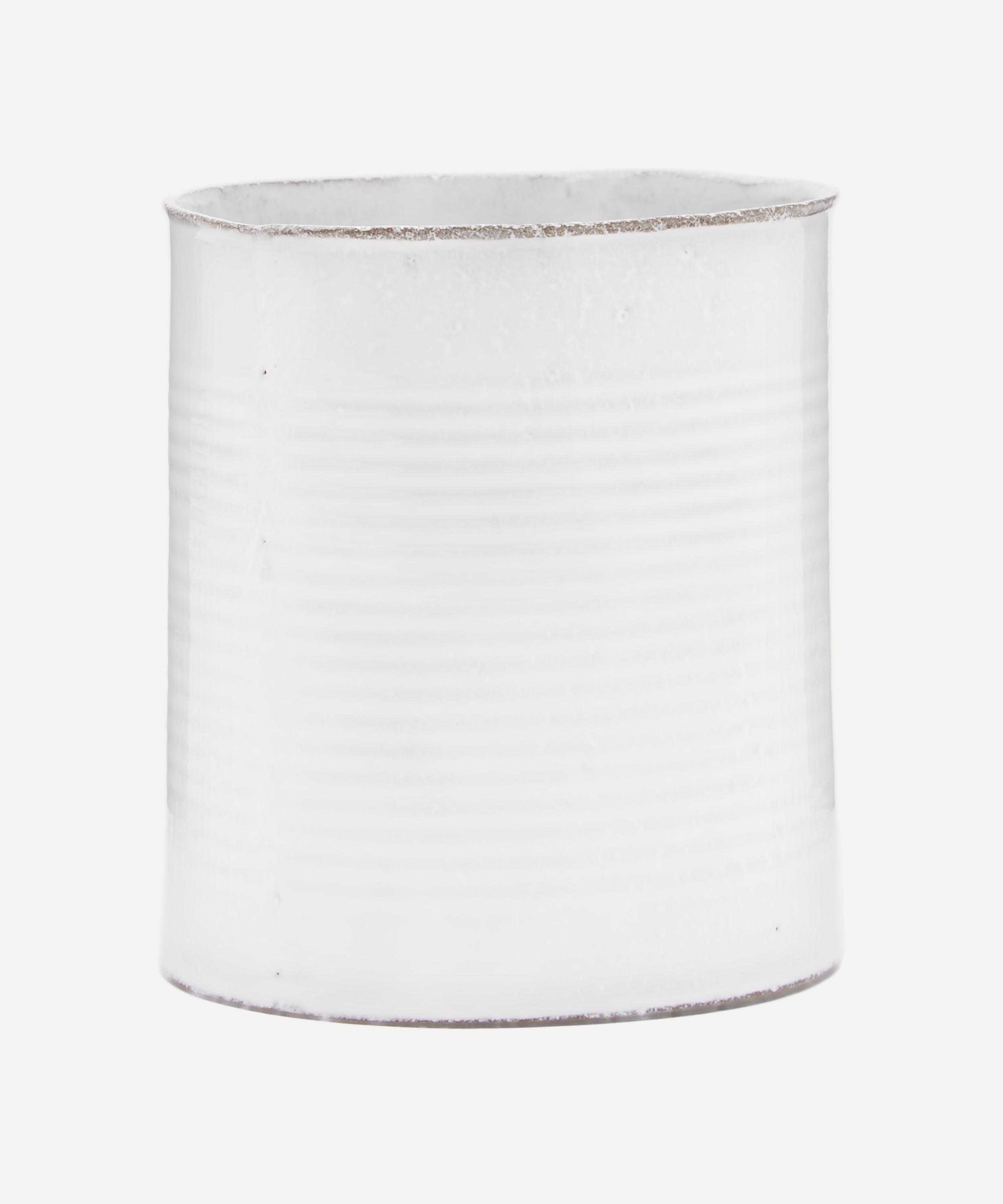 Astier De Villatte Conserve Medium Vase In White