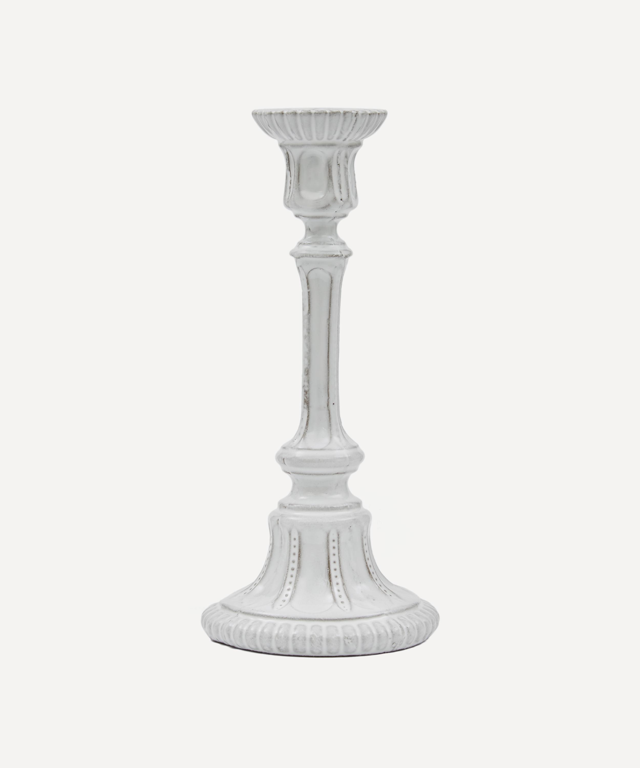 Astier De Villatte Gisele Candlestick In White