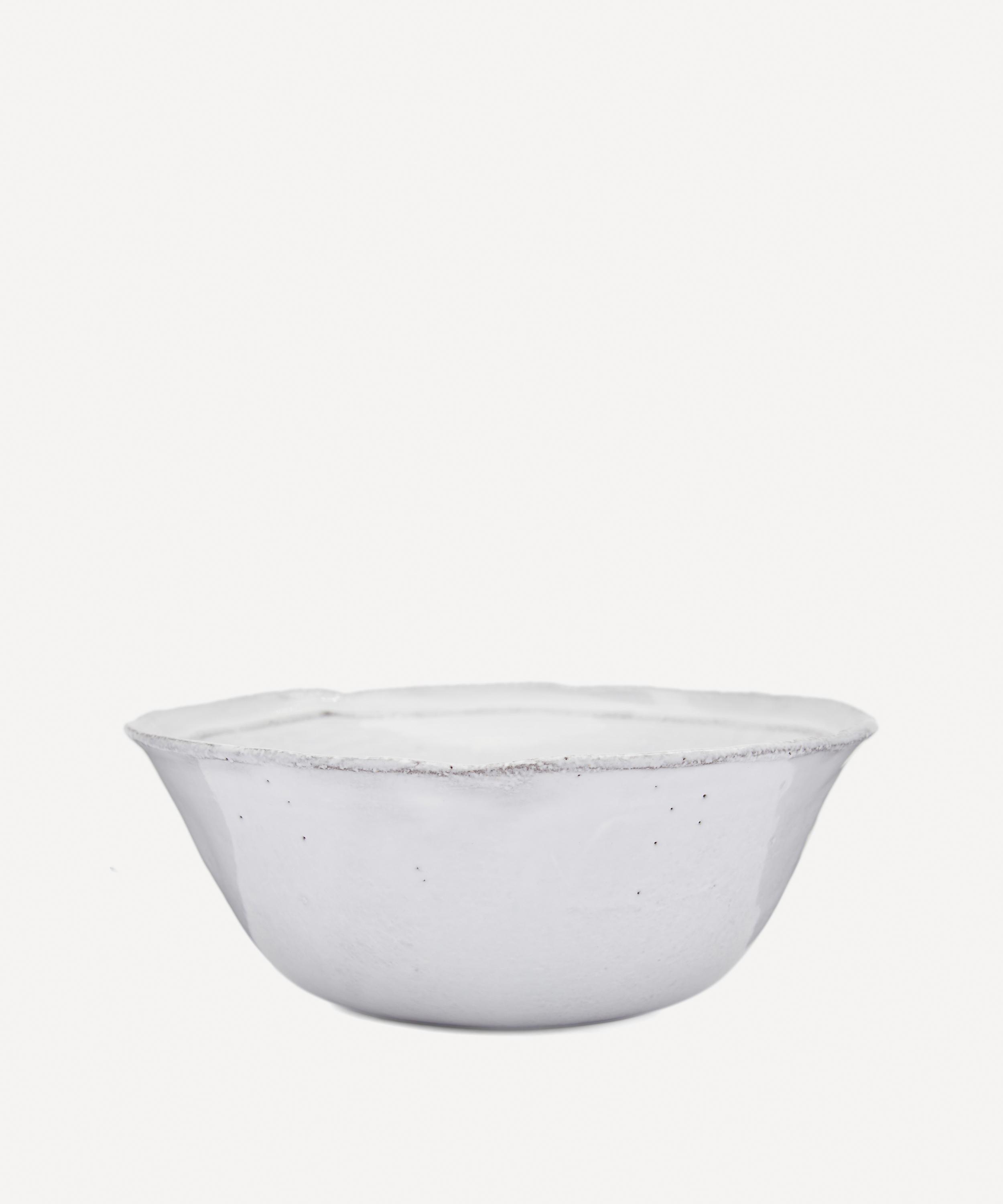 Astier De Villatte Small Simple Soup Bowl In White