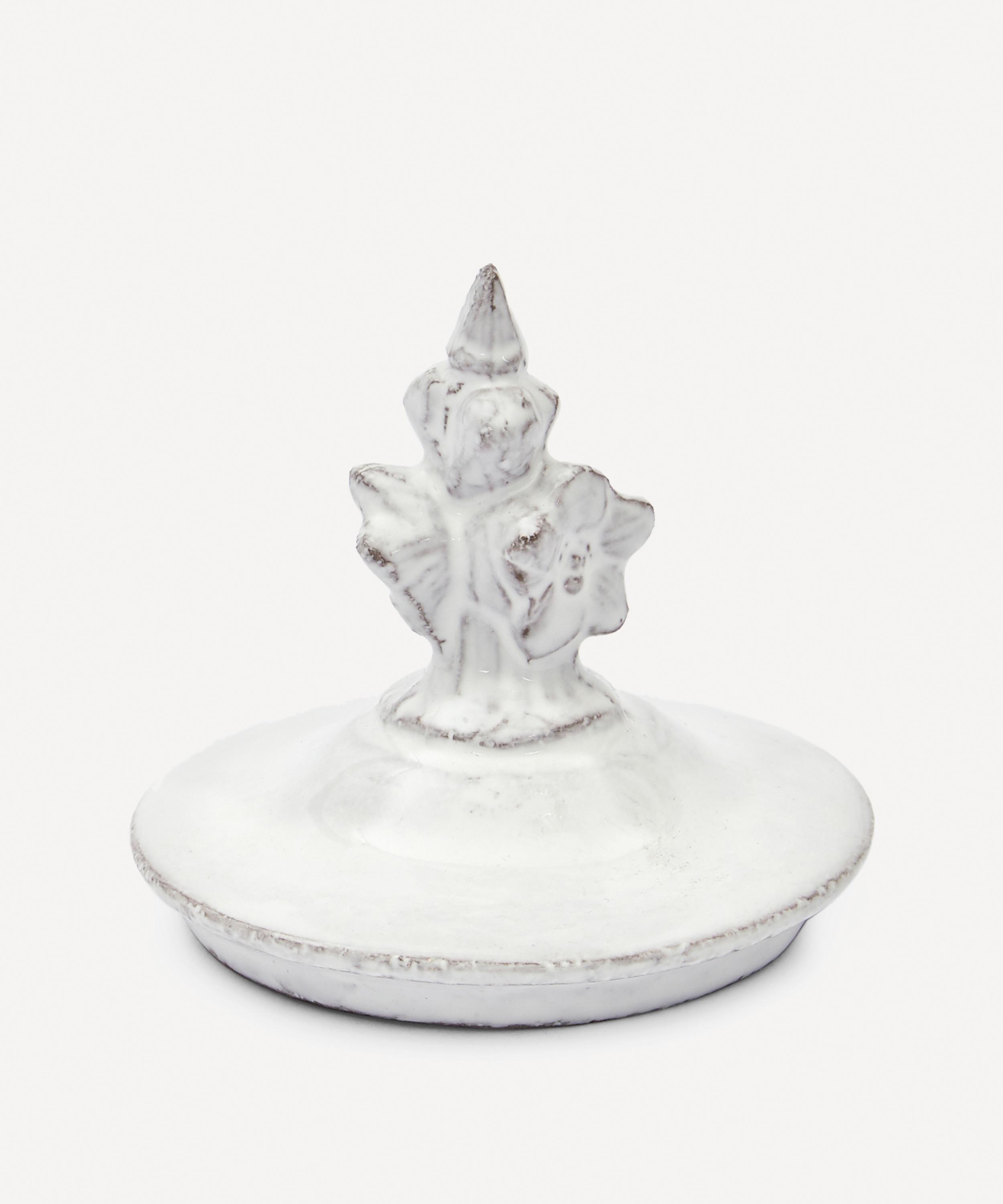 Astier de Villatte Bouquet Candle Lid White Luxury Gift