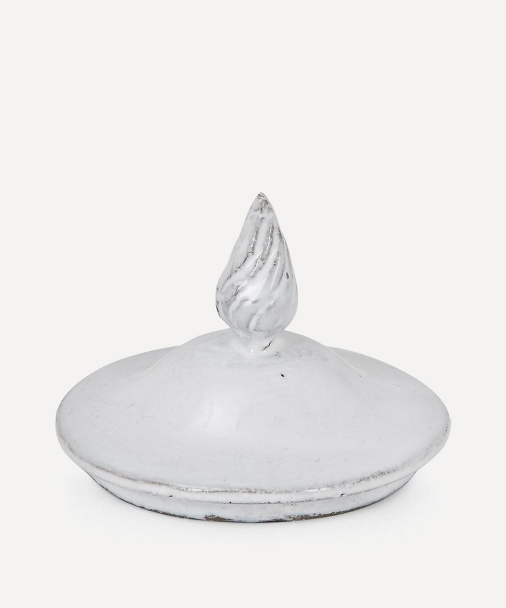 Astier de Villatte - Flame Ceramic Candle Topper image number 0