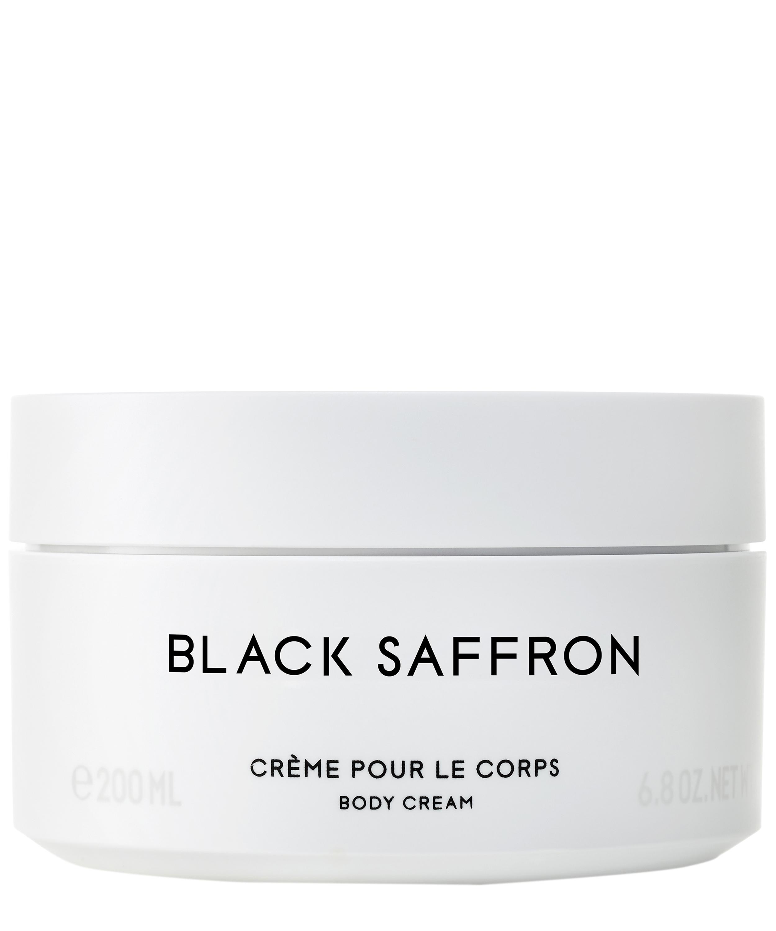 Byredo Black Saffron Body Cream 200ml In White