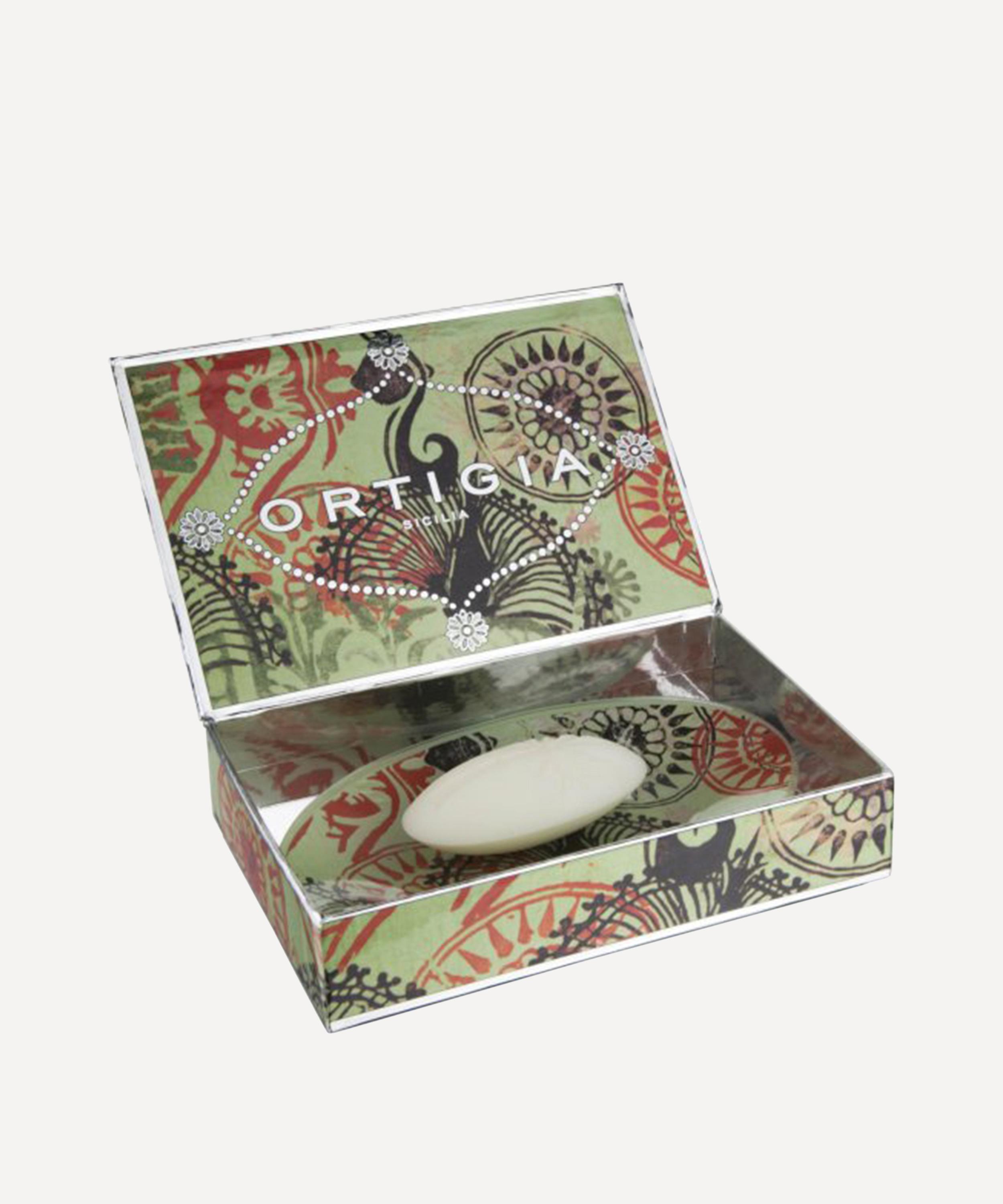 Ortigia Fico D India Glass Dish And Soap