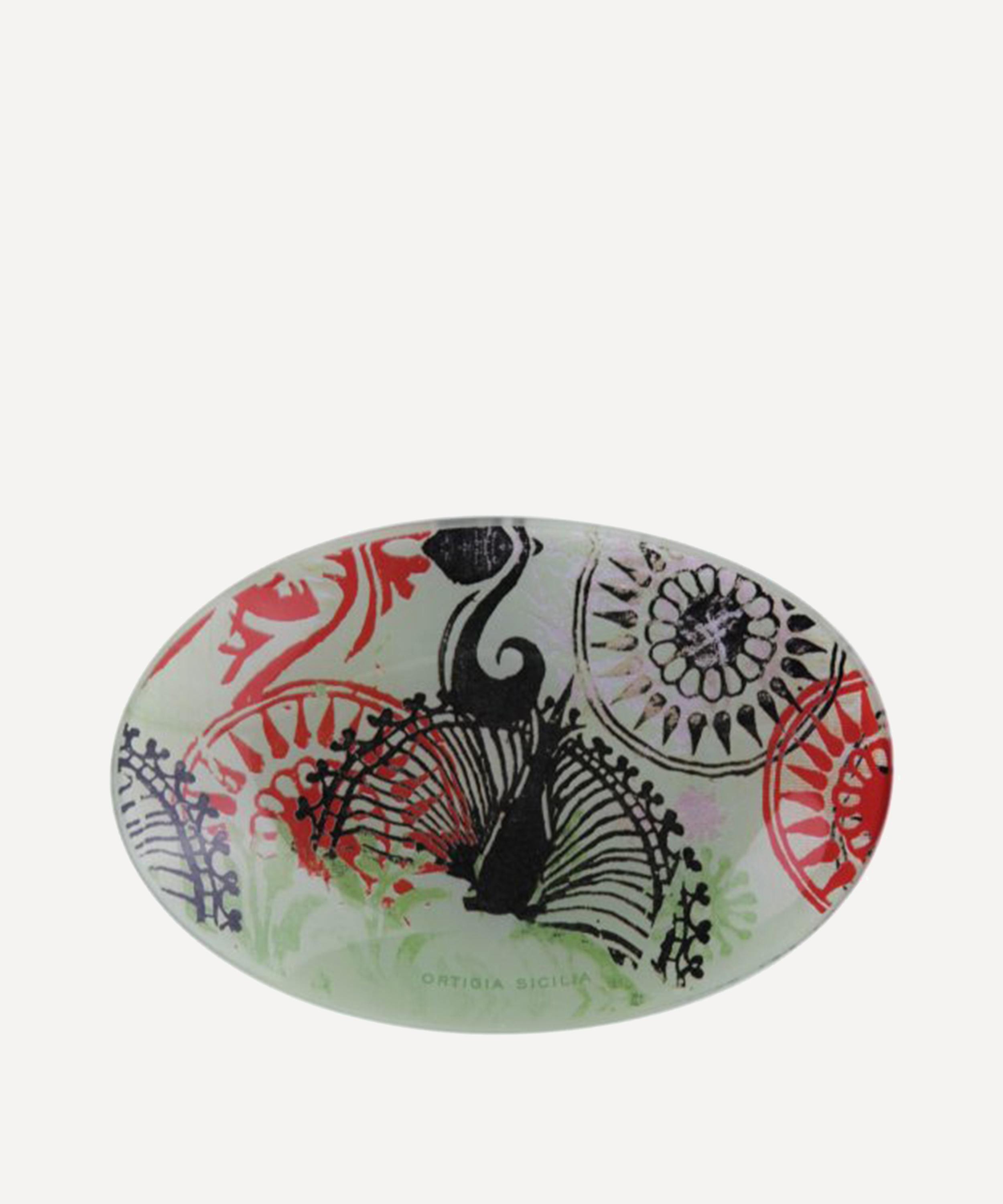 Ortigia Fico D India Glass Dish And Soap
