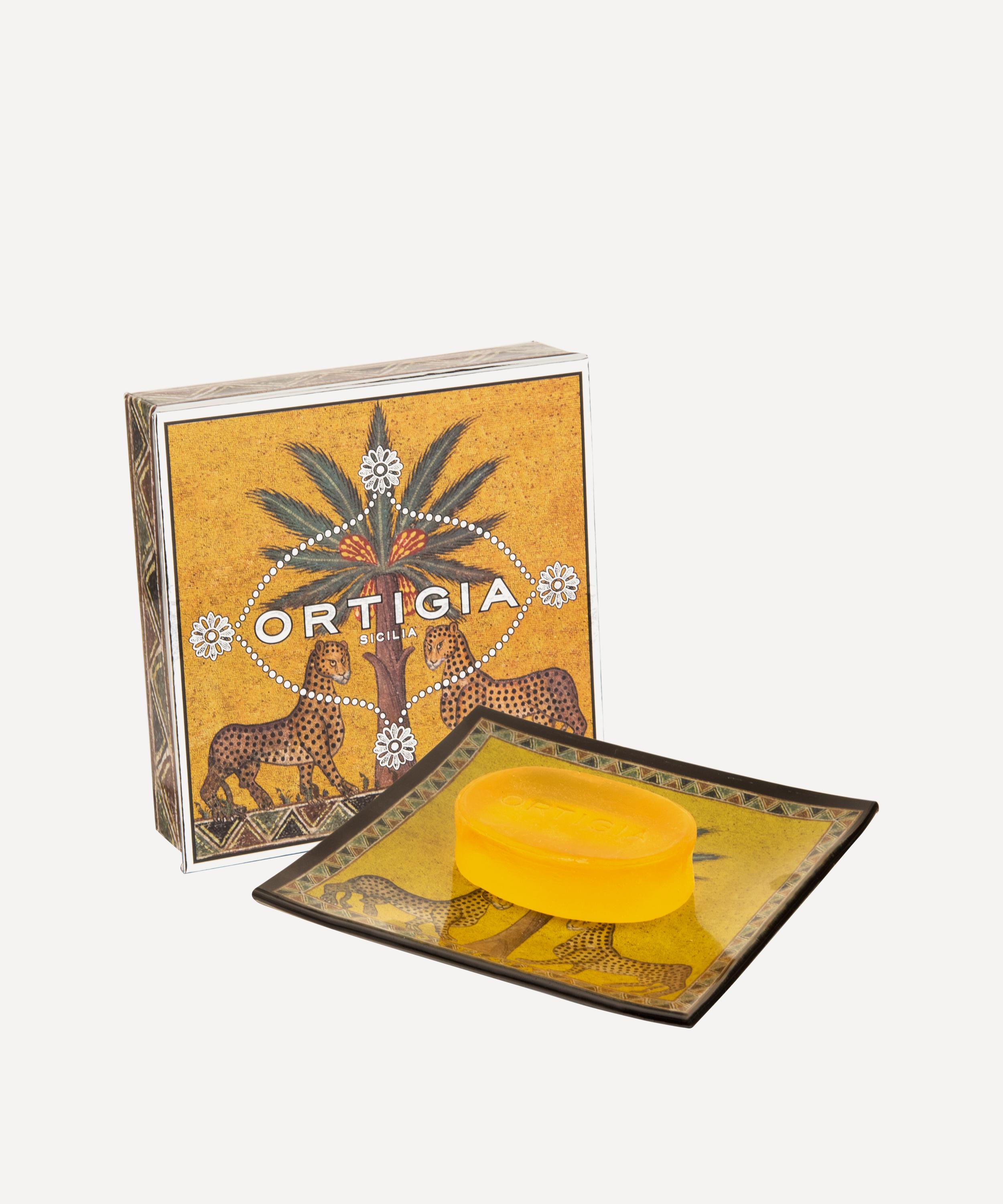 Ortigia Zagara Glass Dish and Soap