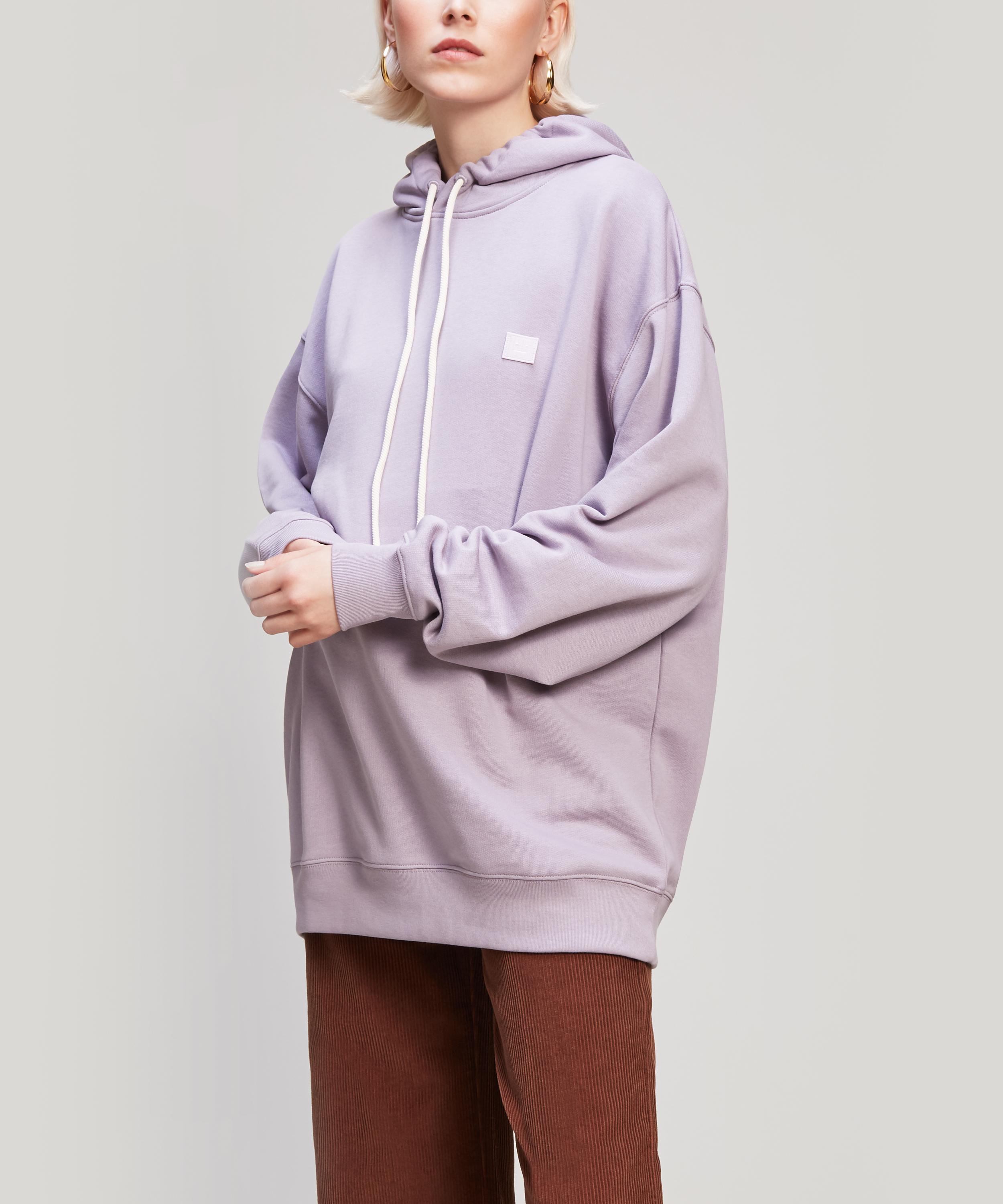 acne studios face patch hoodie