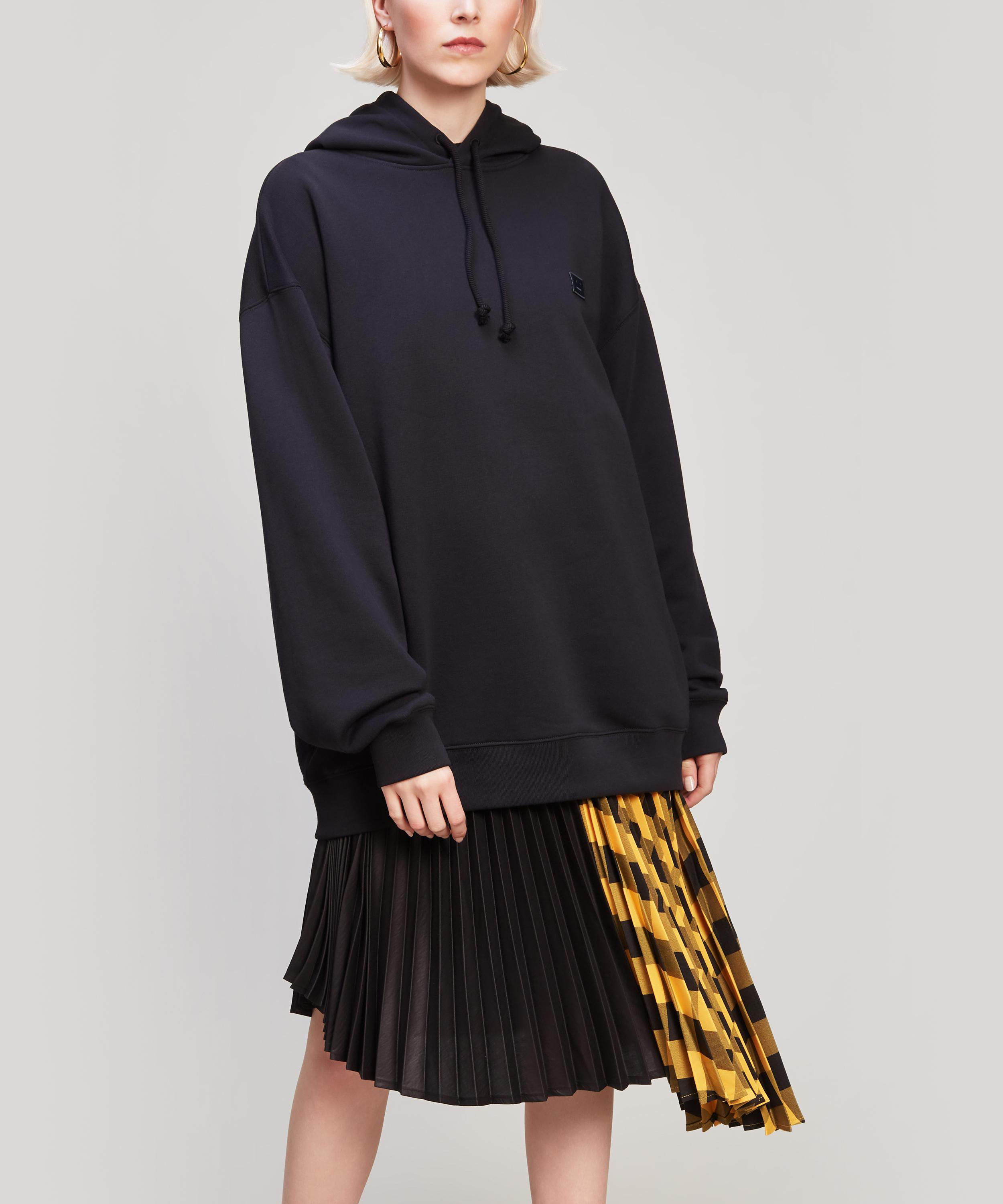 acne studios farrin face hoodie