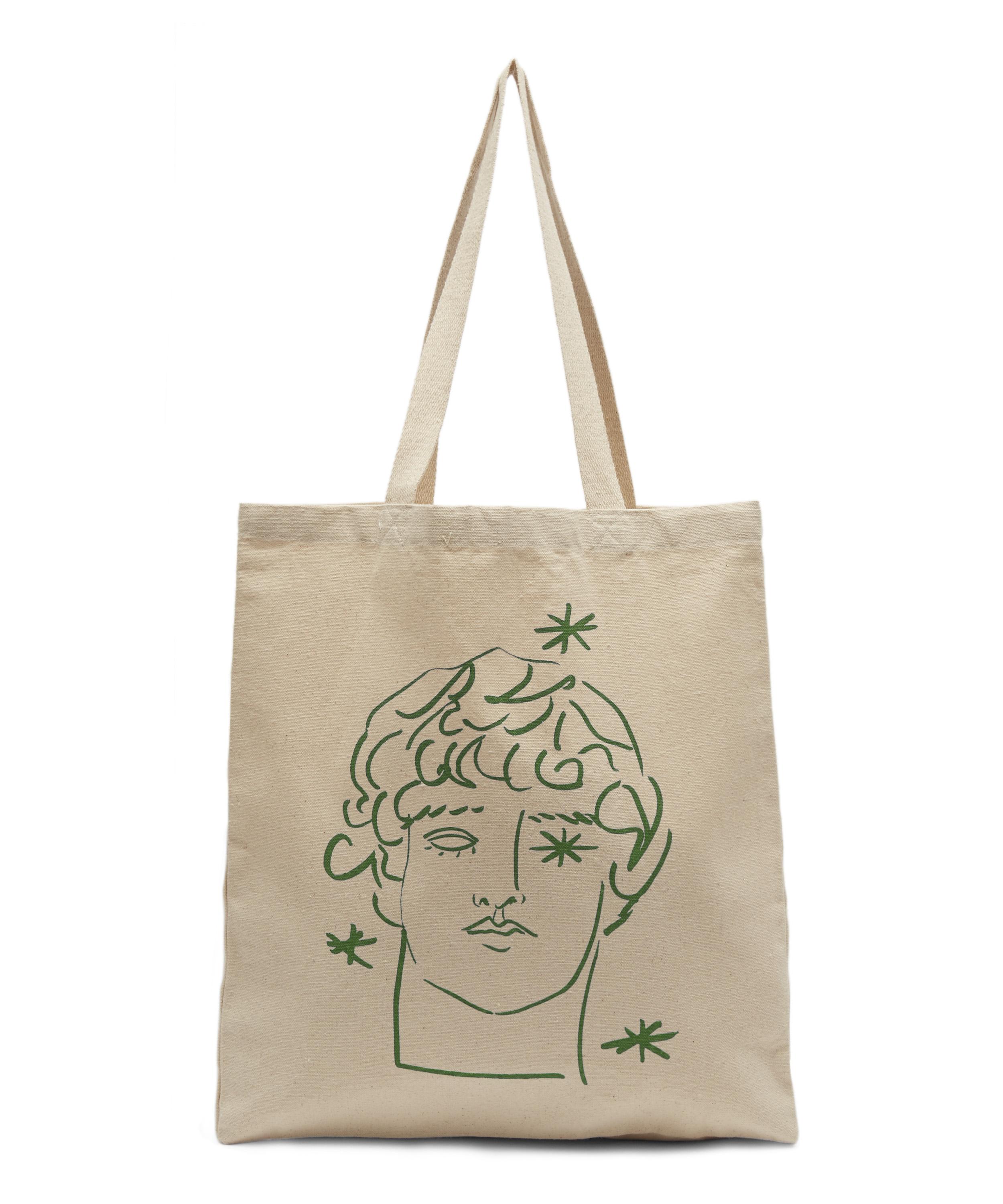 LUKE EDWARD HALL LONGEST EVER DREAM COTTON TOTE BAG