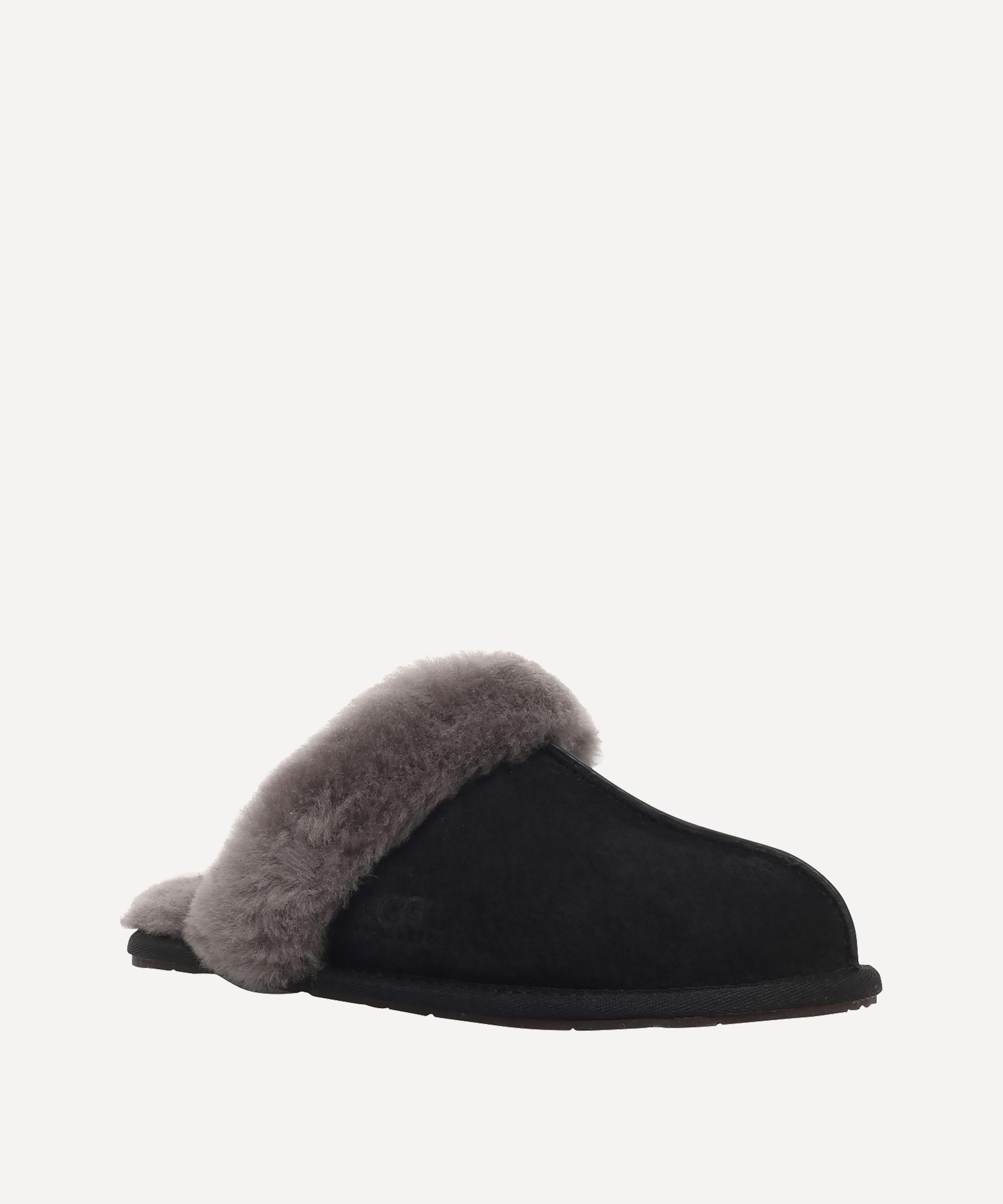 Ugg Women's Black/grey Scuffette Ii Slippers