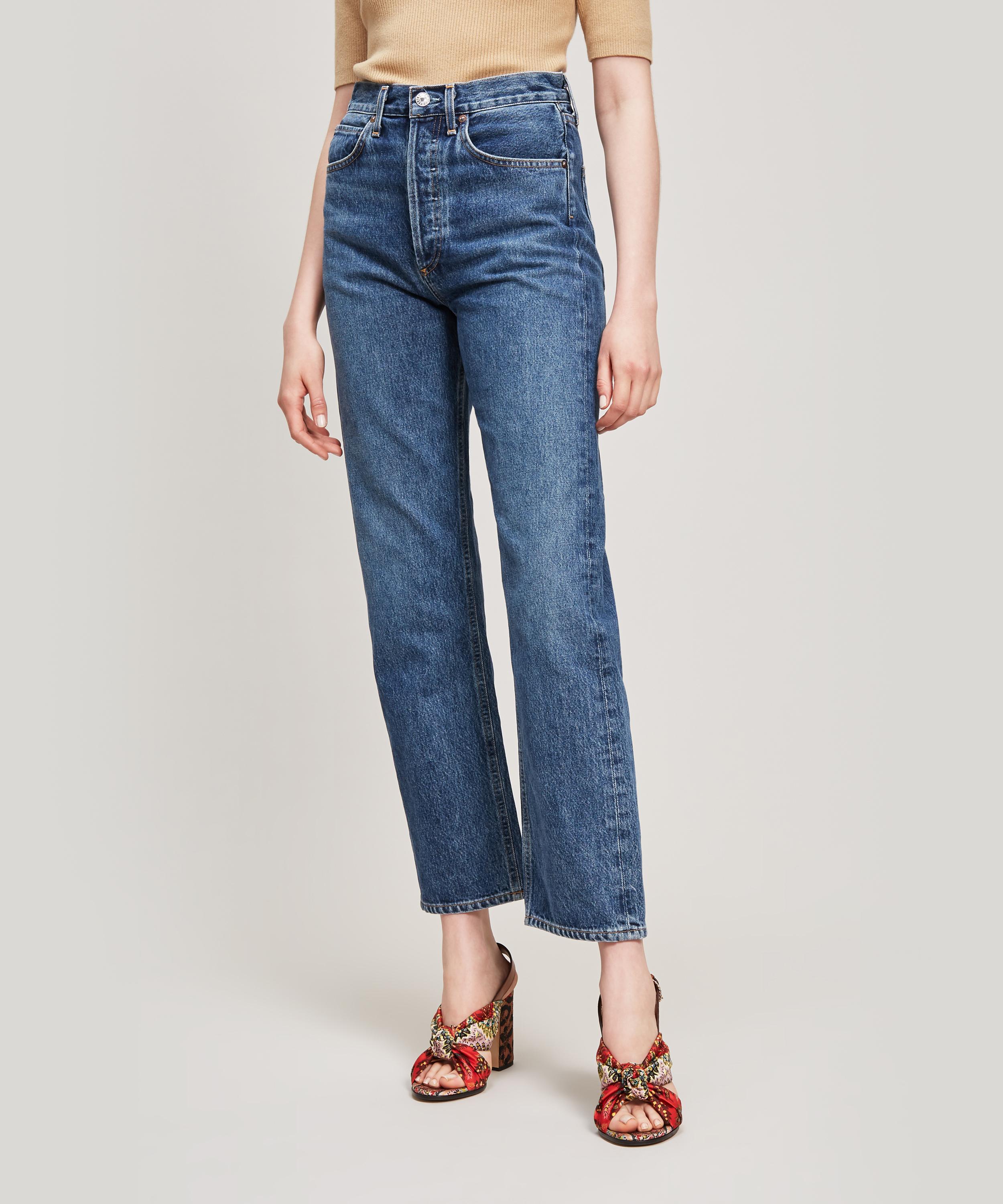 Agolde 90s Mid Rise Loose Fit Jeans In Placebo ModeSens