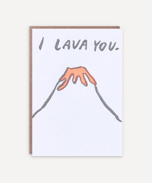 Unspecified - I Lava You Valentine’s Card