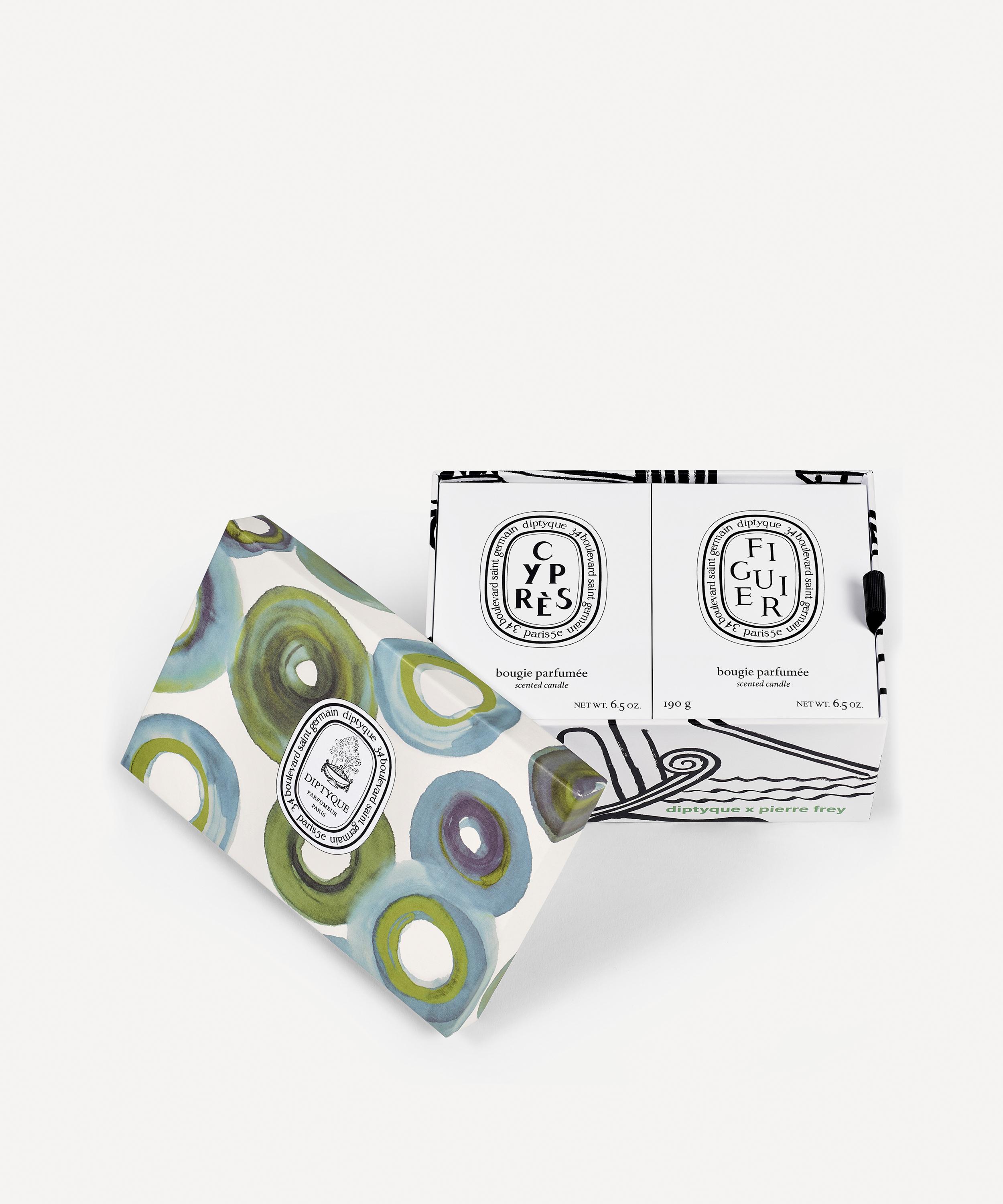 Figuier and Cypres Scented Candle Duo