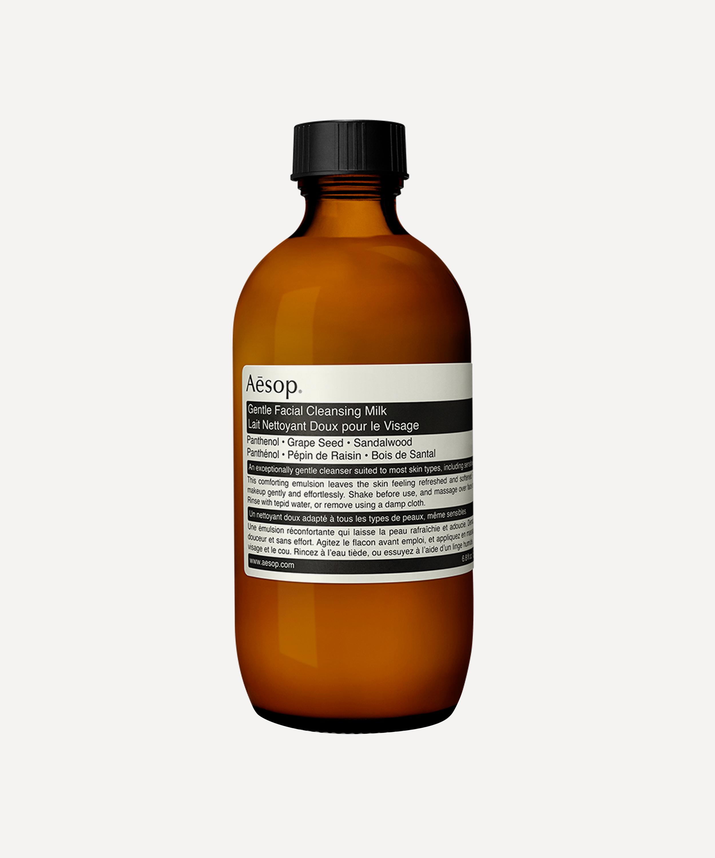 Aesop Gentle Facial Cleansing Milk 200ml In White