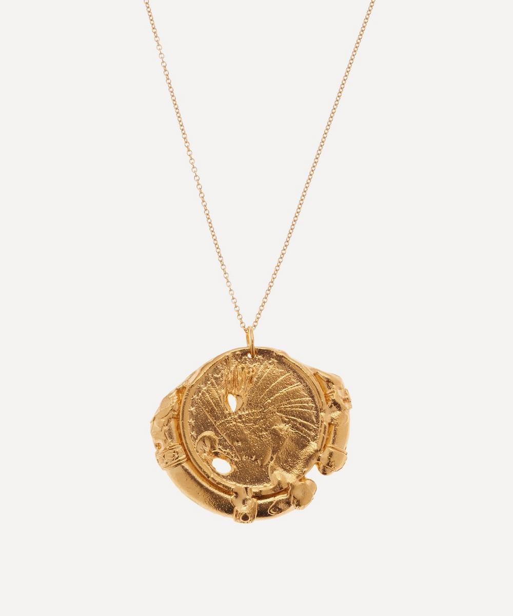 Alighieri Gold-plated The Old Time's Sake Chaper Ii Necklace