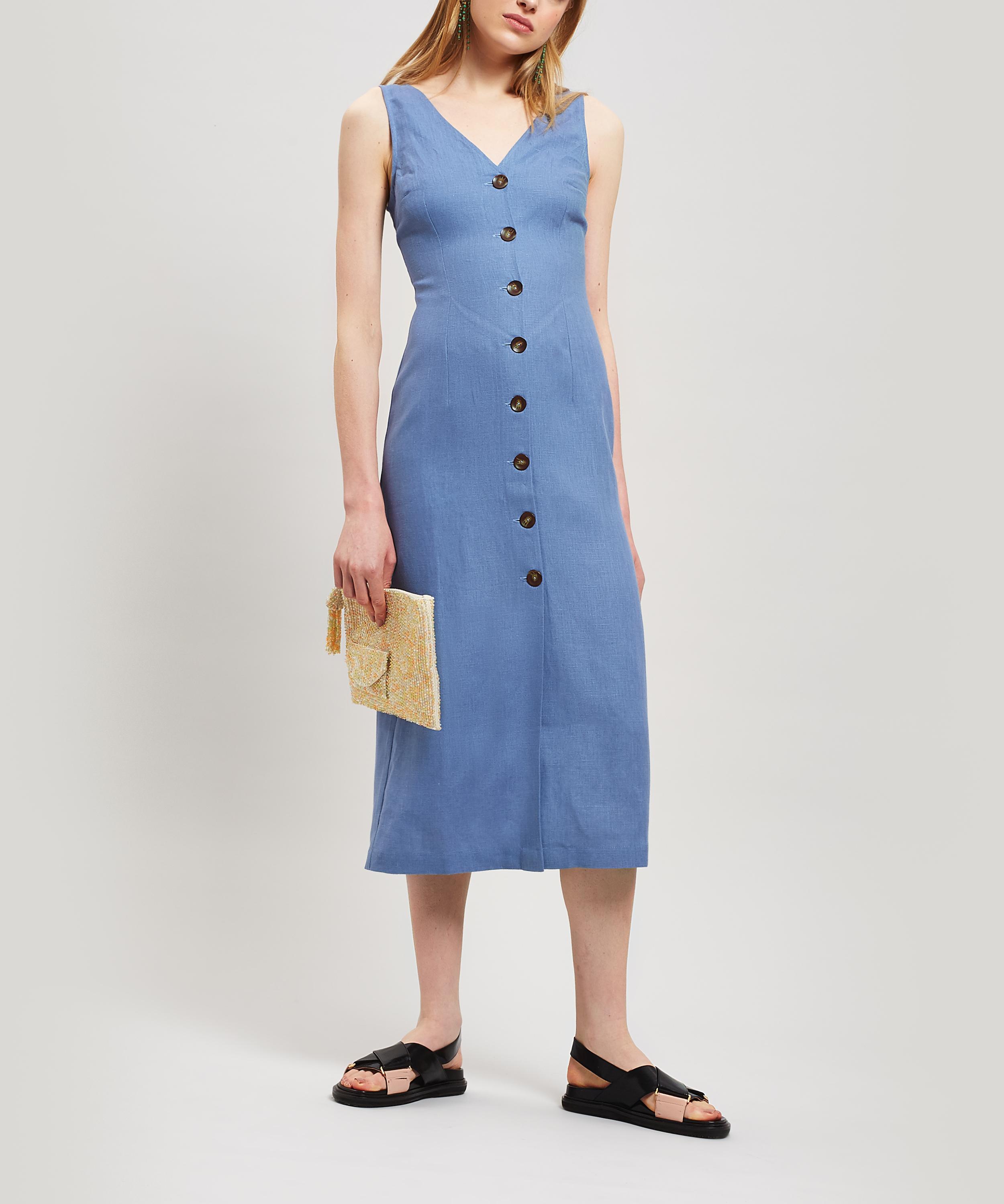 Louis Vuitton Dresses Blue Wool ref.57413 - Joli Closet