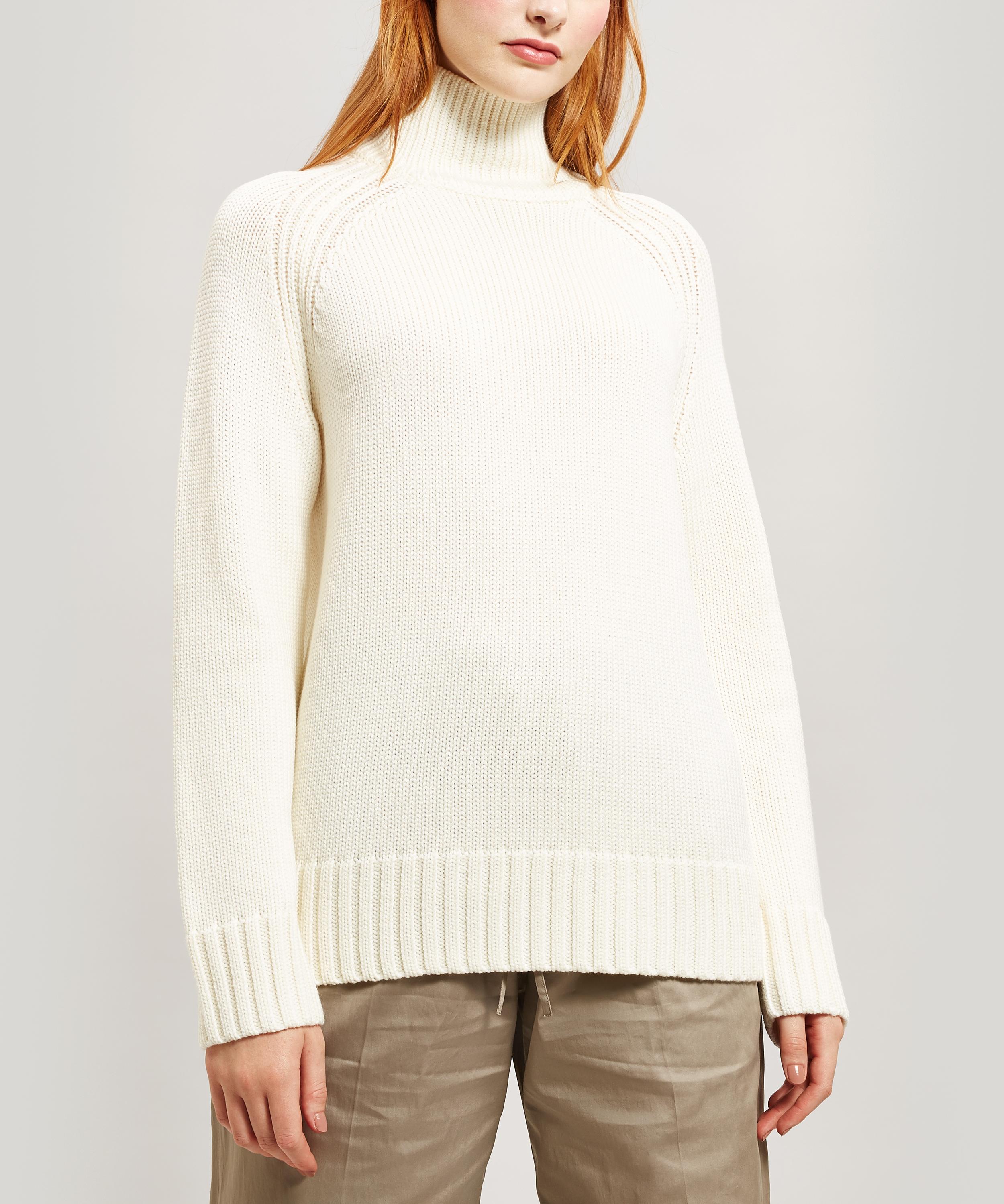 joseph high neck chunky knit