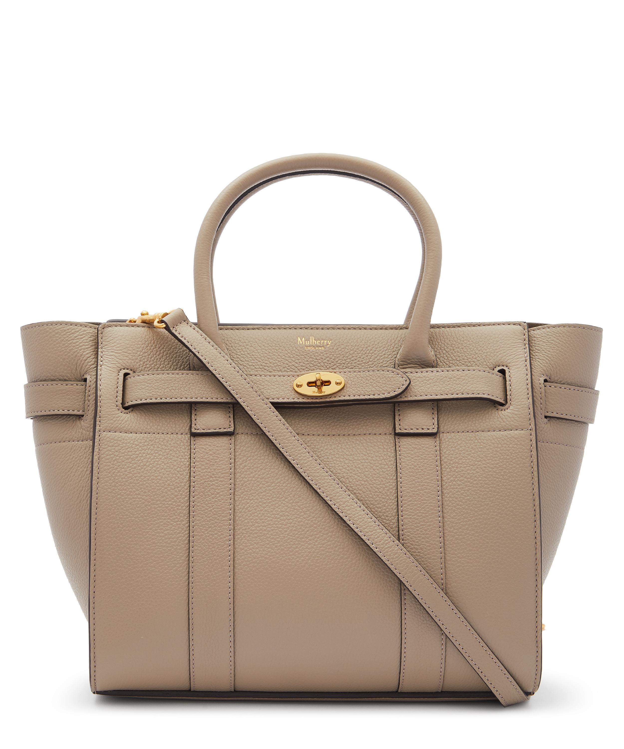 bayswater small grained leather tote