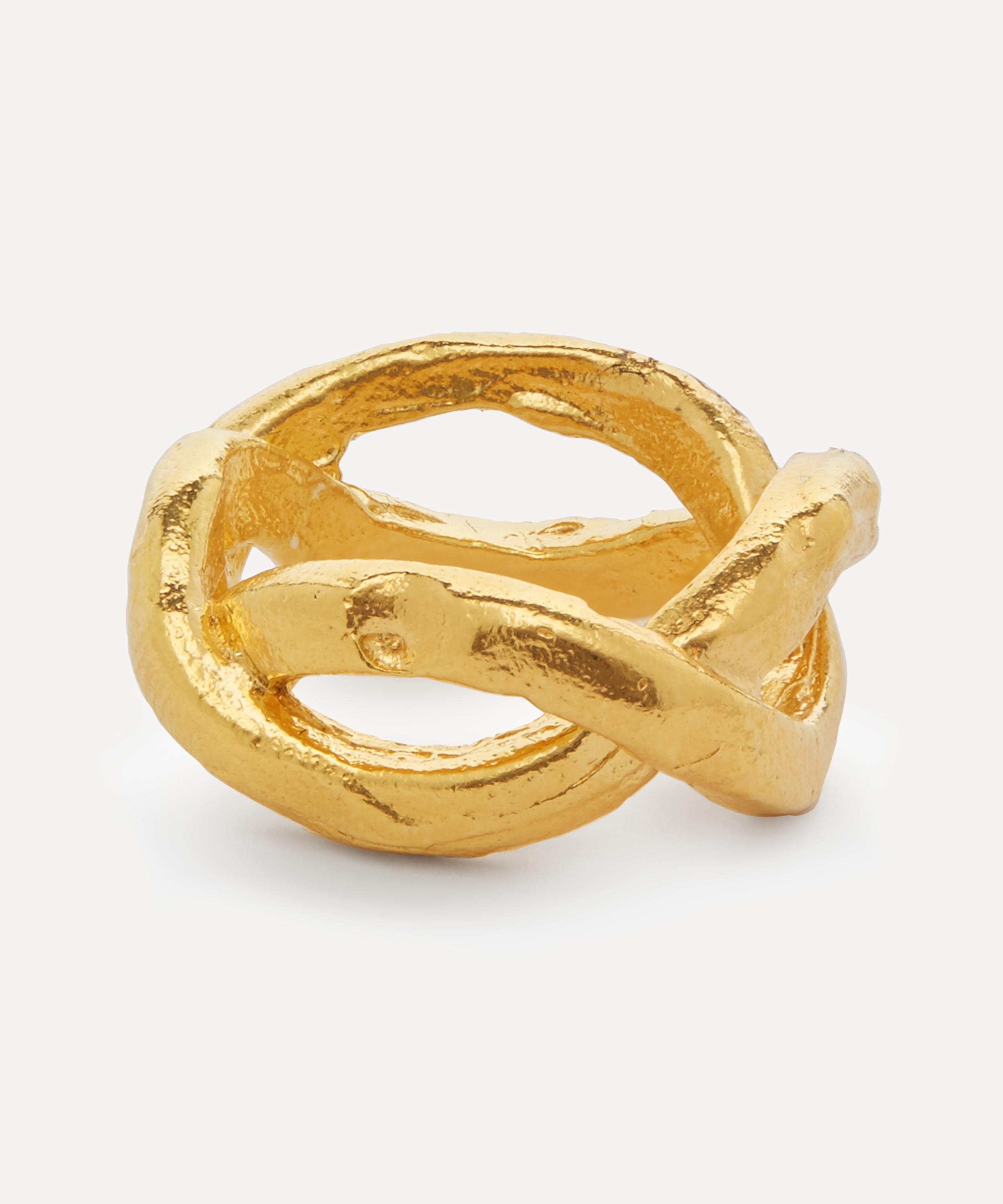 Alighieri Gold-plated The Unbearable Lightness Ring