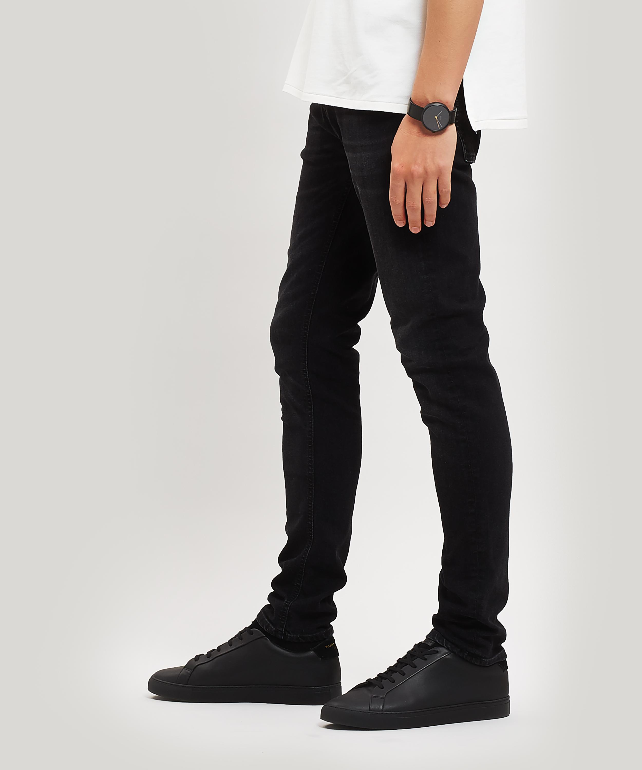 skinny lin worn black