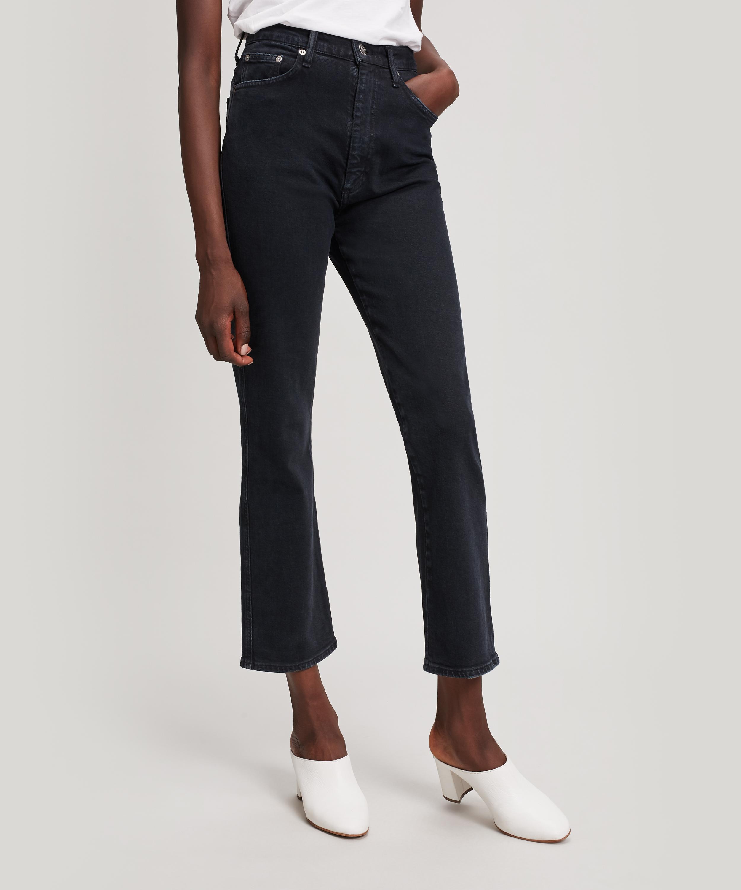 high waisted kick flare pants
