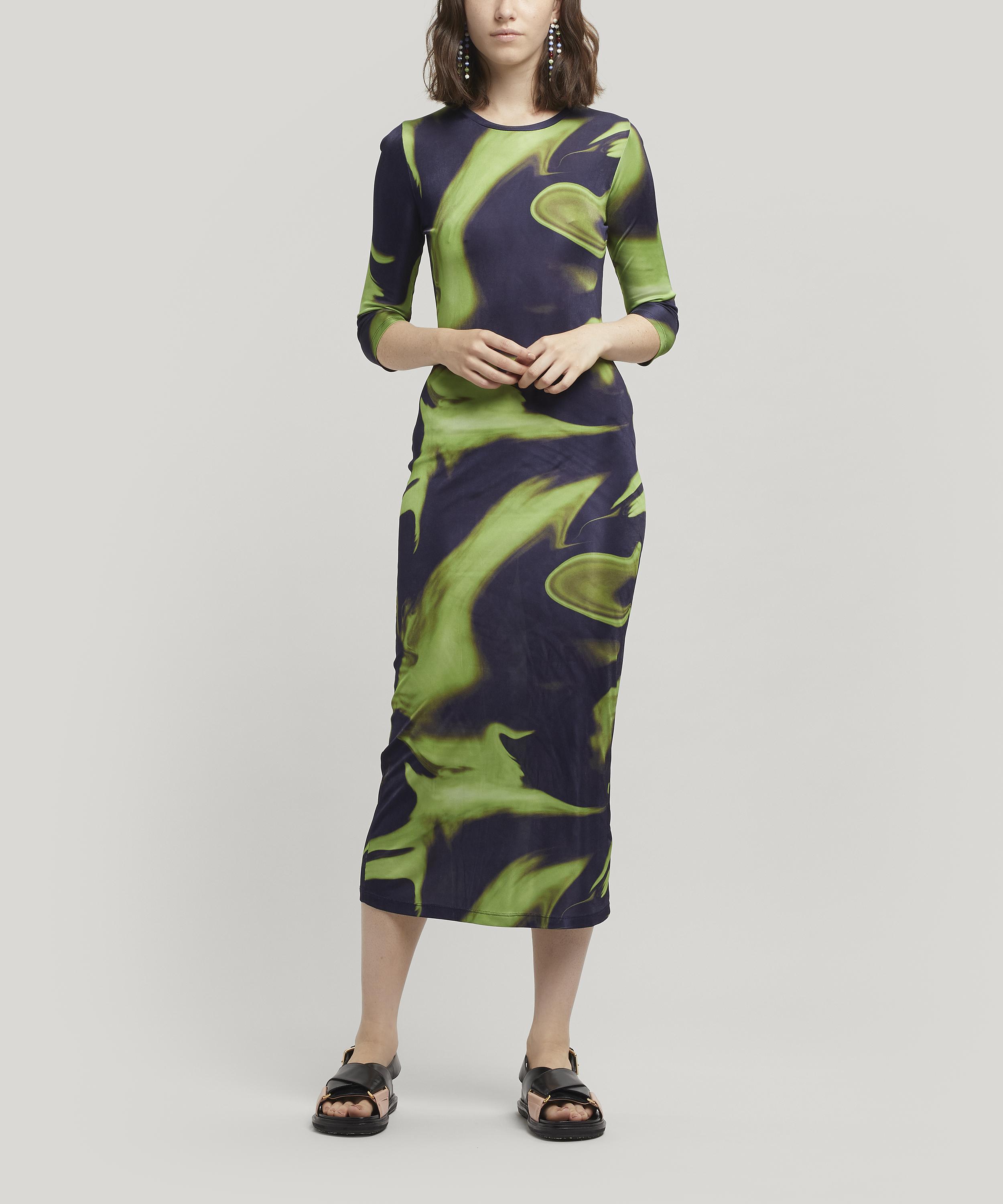 Paloma Wool Guru Midi-length Dress In Blue