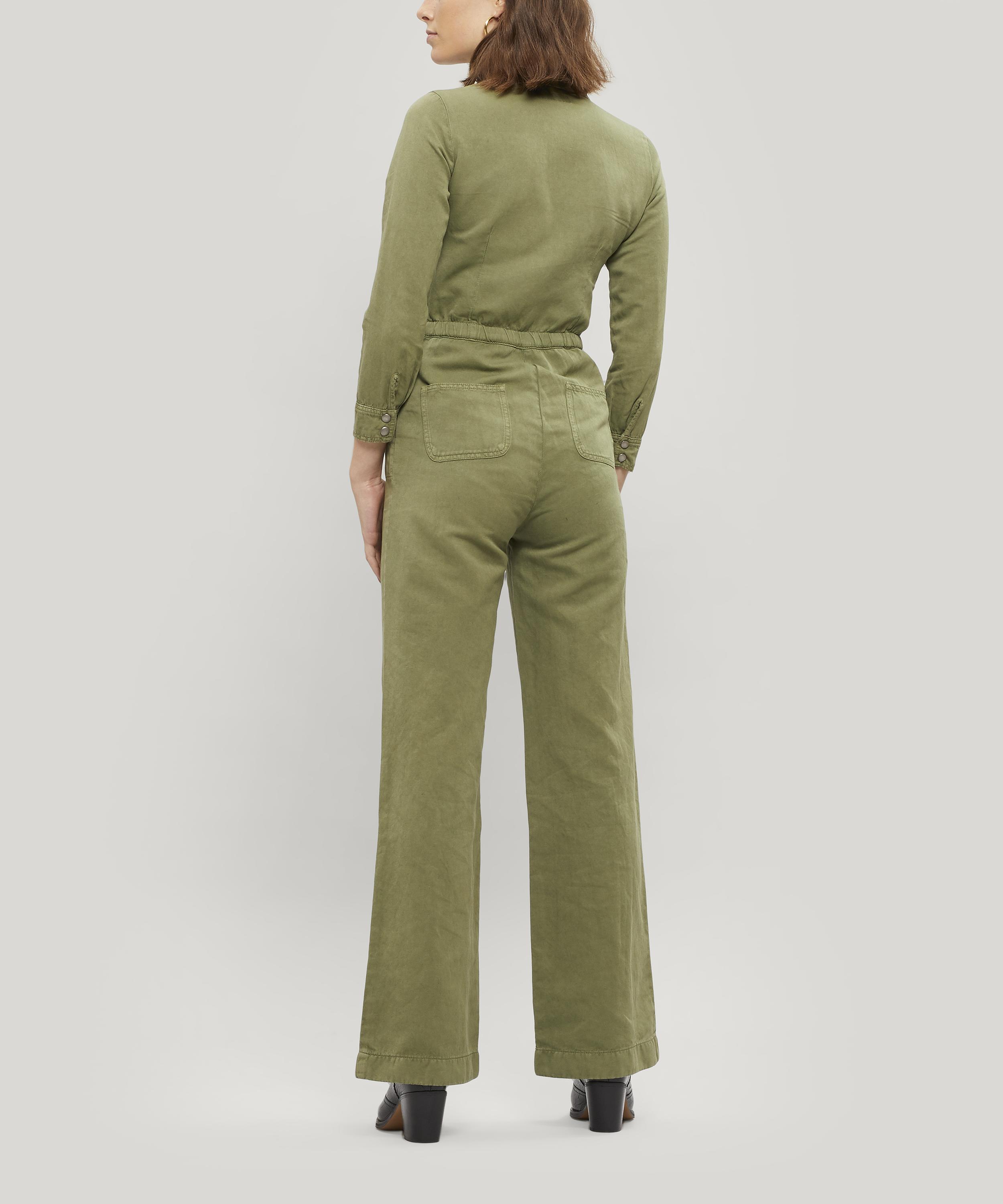 linen boiler suit
