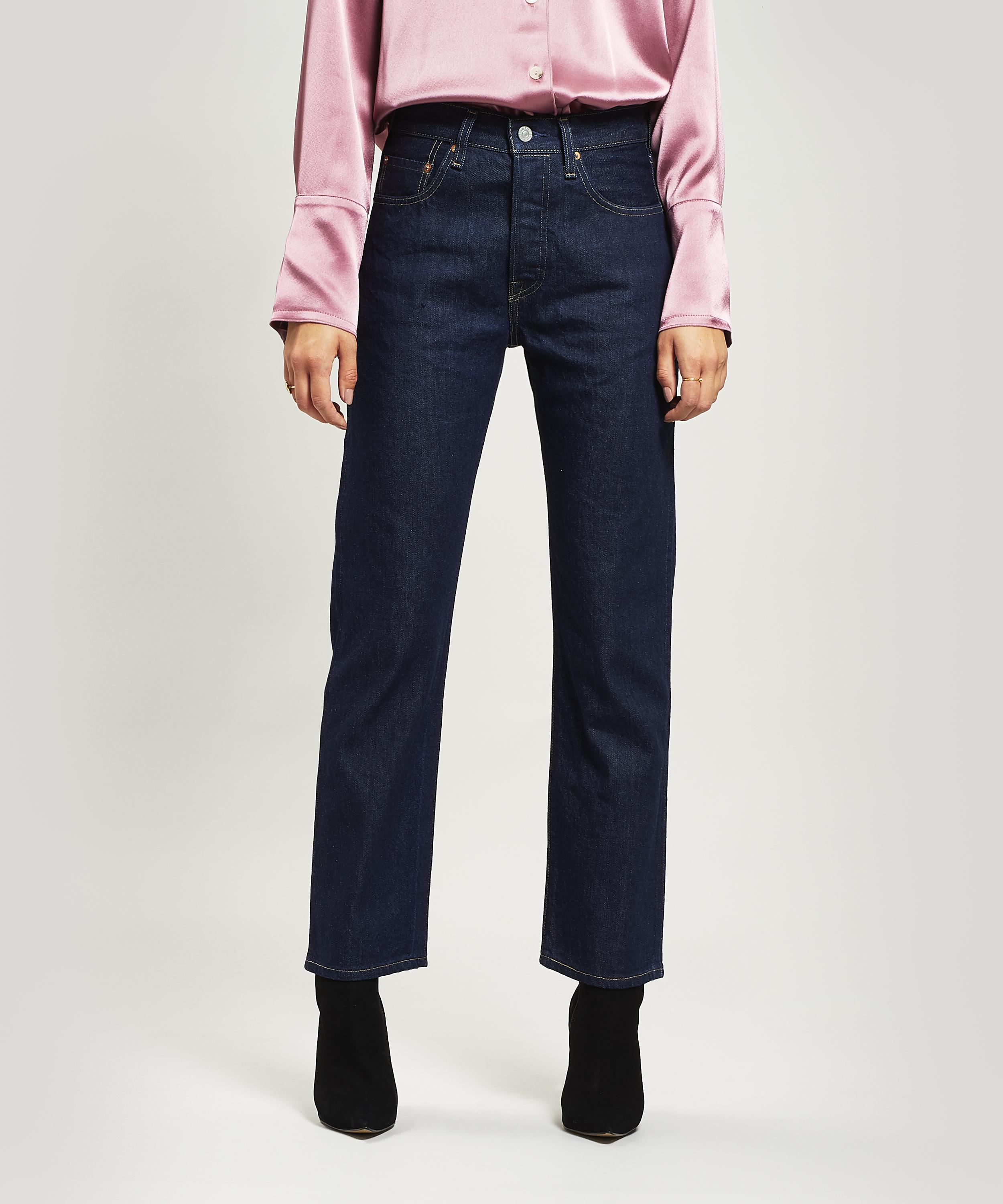 501 crop jeans