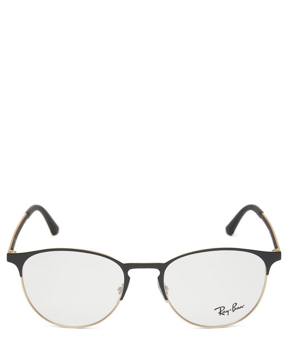 ray ban half frame glasses gold ray ban half frame glasses gold