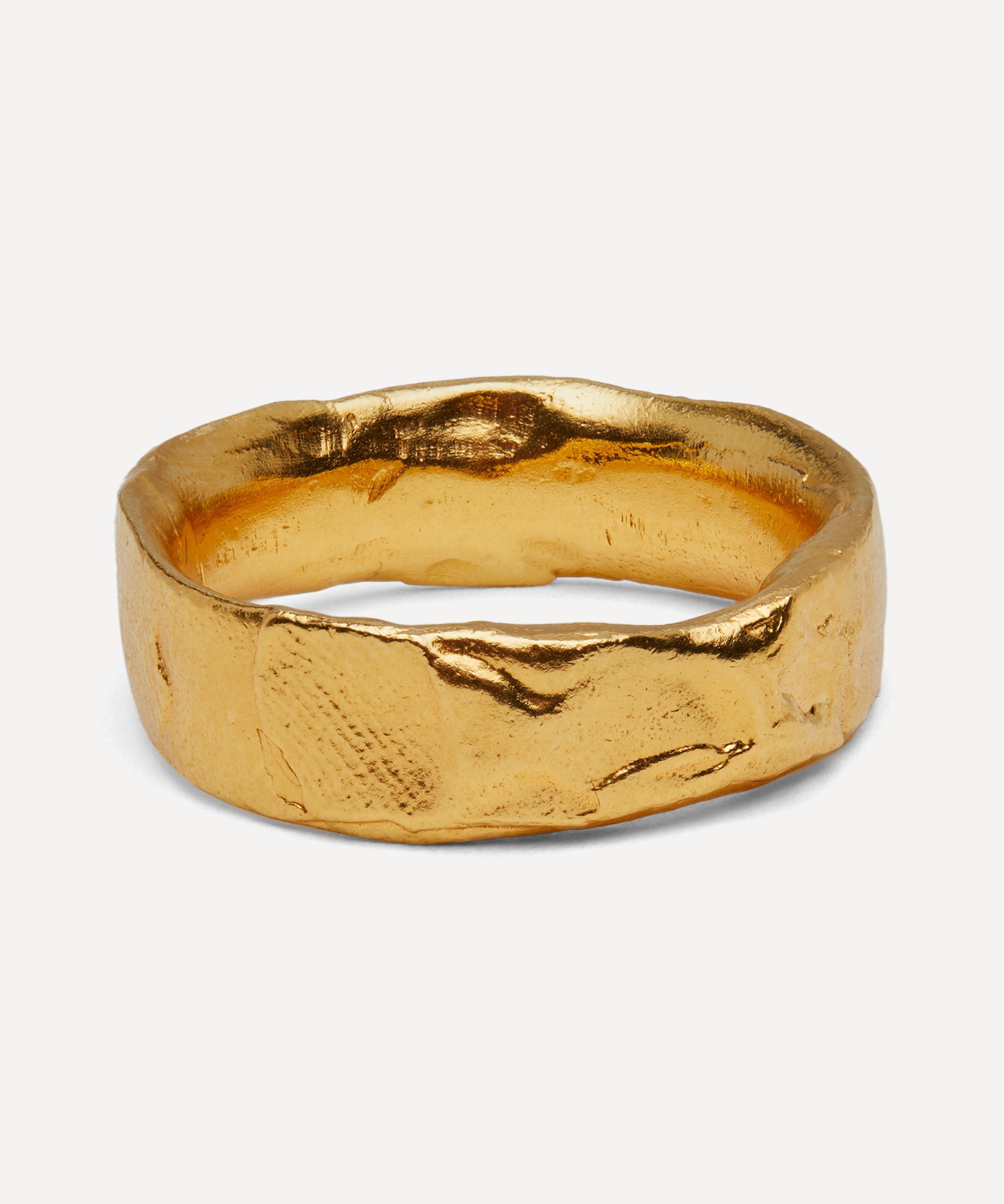 Alighieri Gold-plated Dante's Shadow Ring | ModeSens