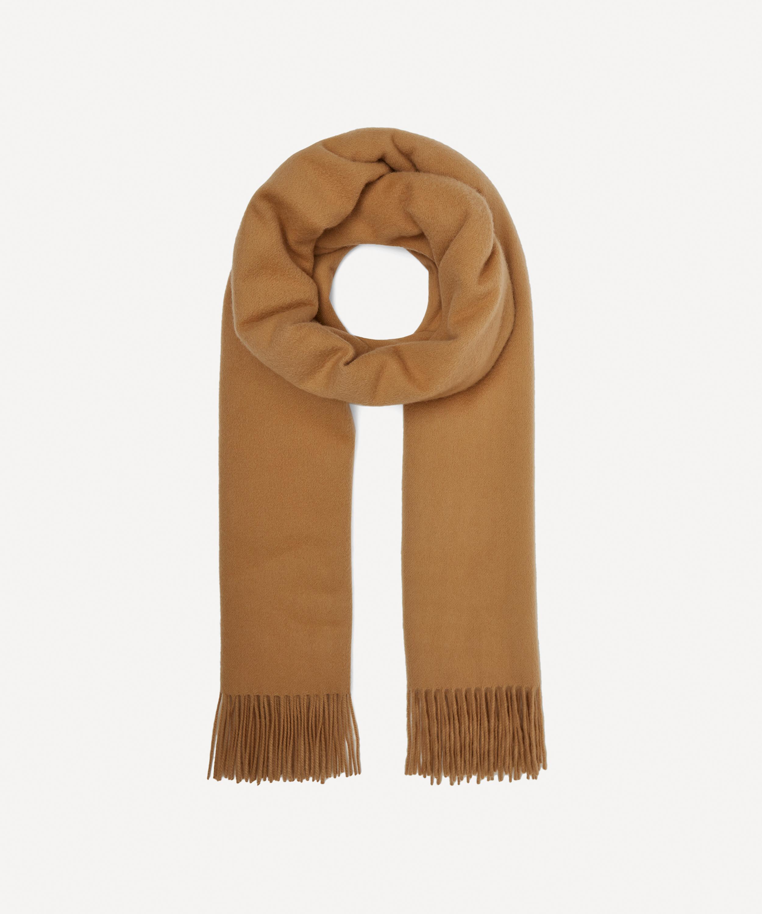 camel cashmere scarf