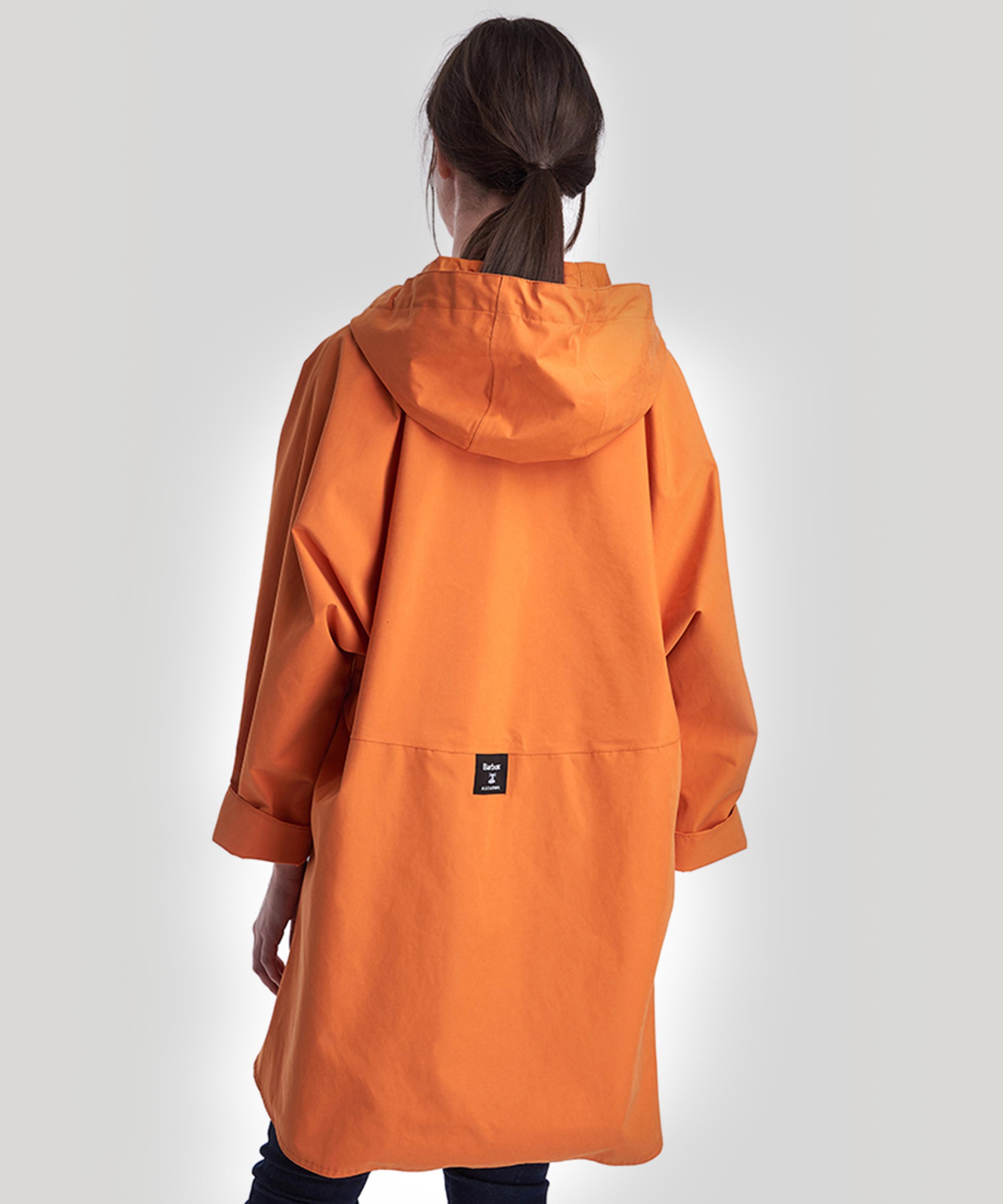 barbour rain poncho