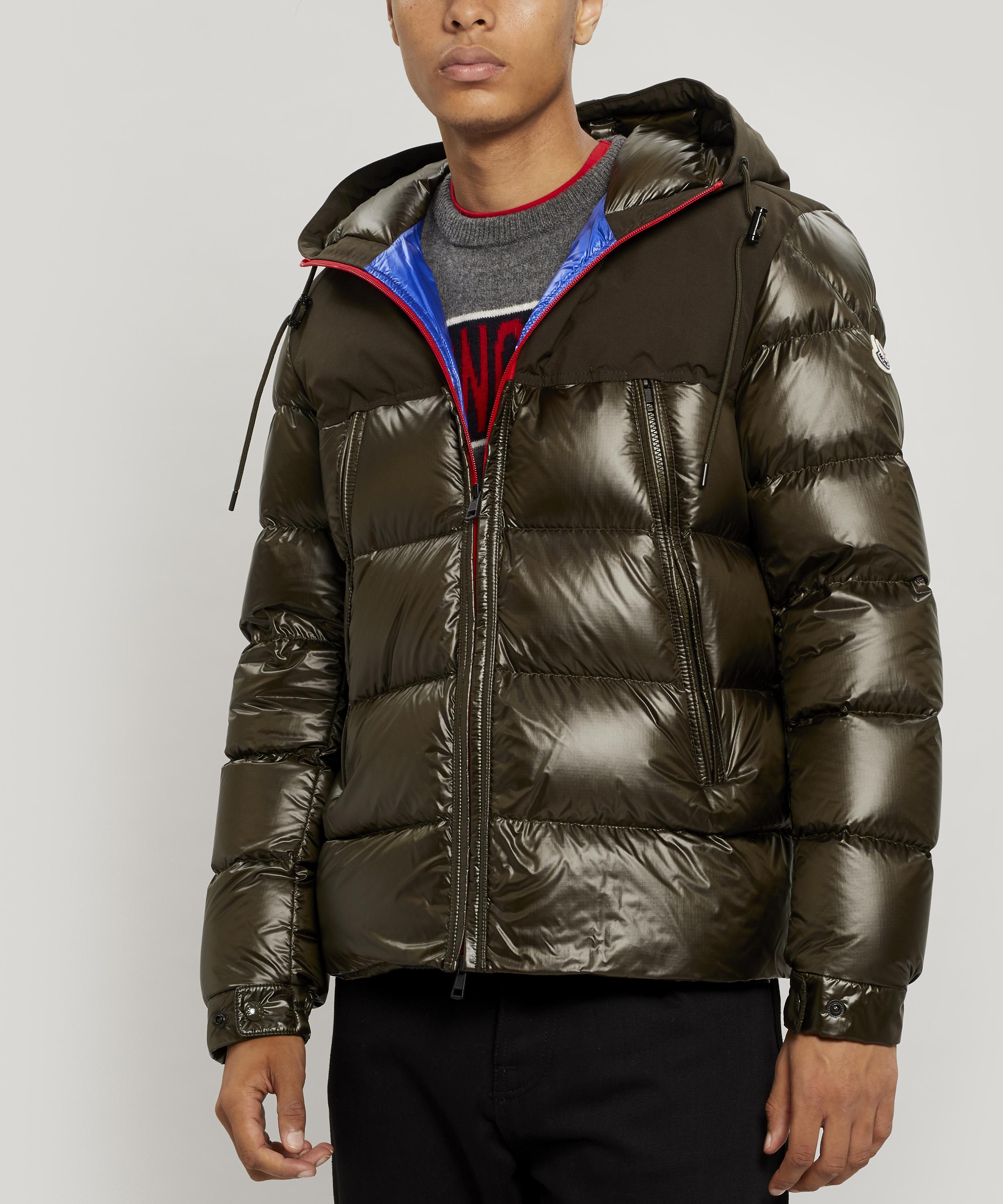 Moncler Eymeric Ripstop Quilted Down Jacket In Green | ModeSens