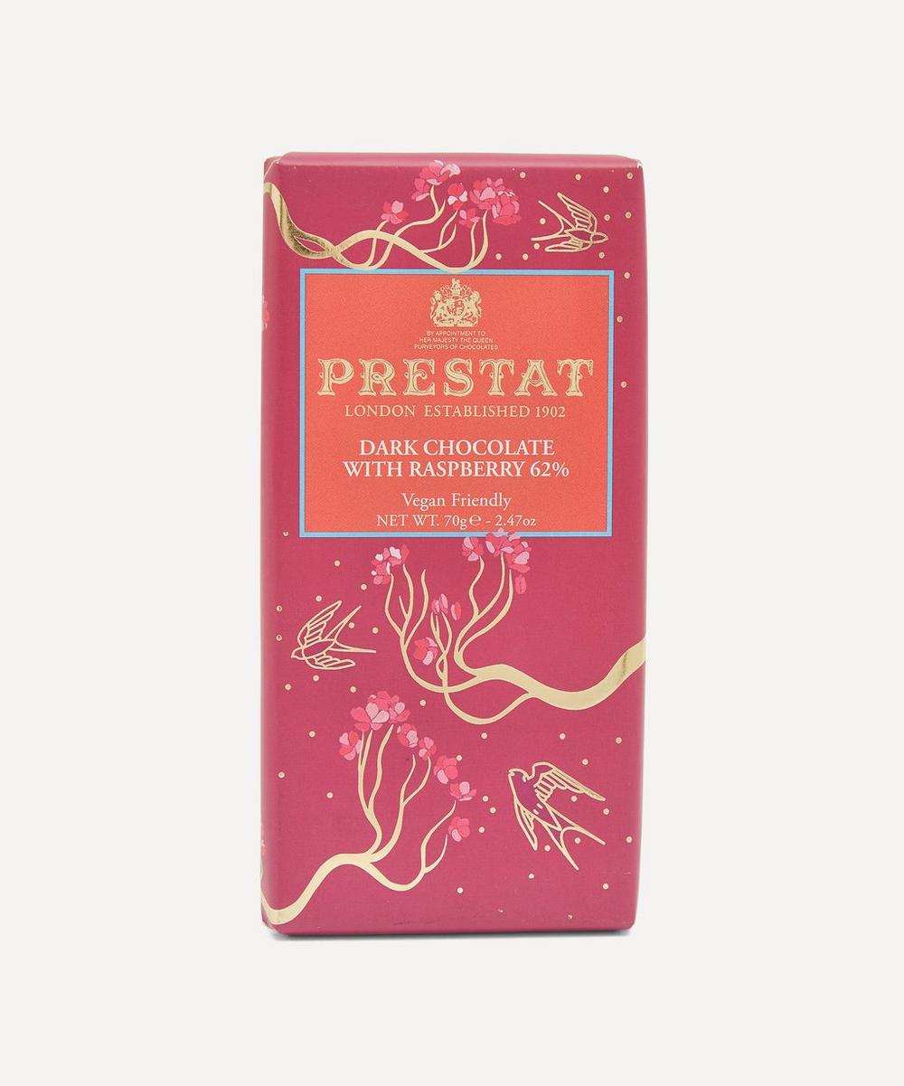 Prestat - Dark Chocolate Raspberry Bar 70g image number 0