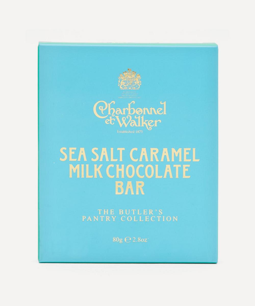 Charbonnel et Walker - Butler’s Pantry Sea Salt Milk Chocolate Bar 80g image number 0