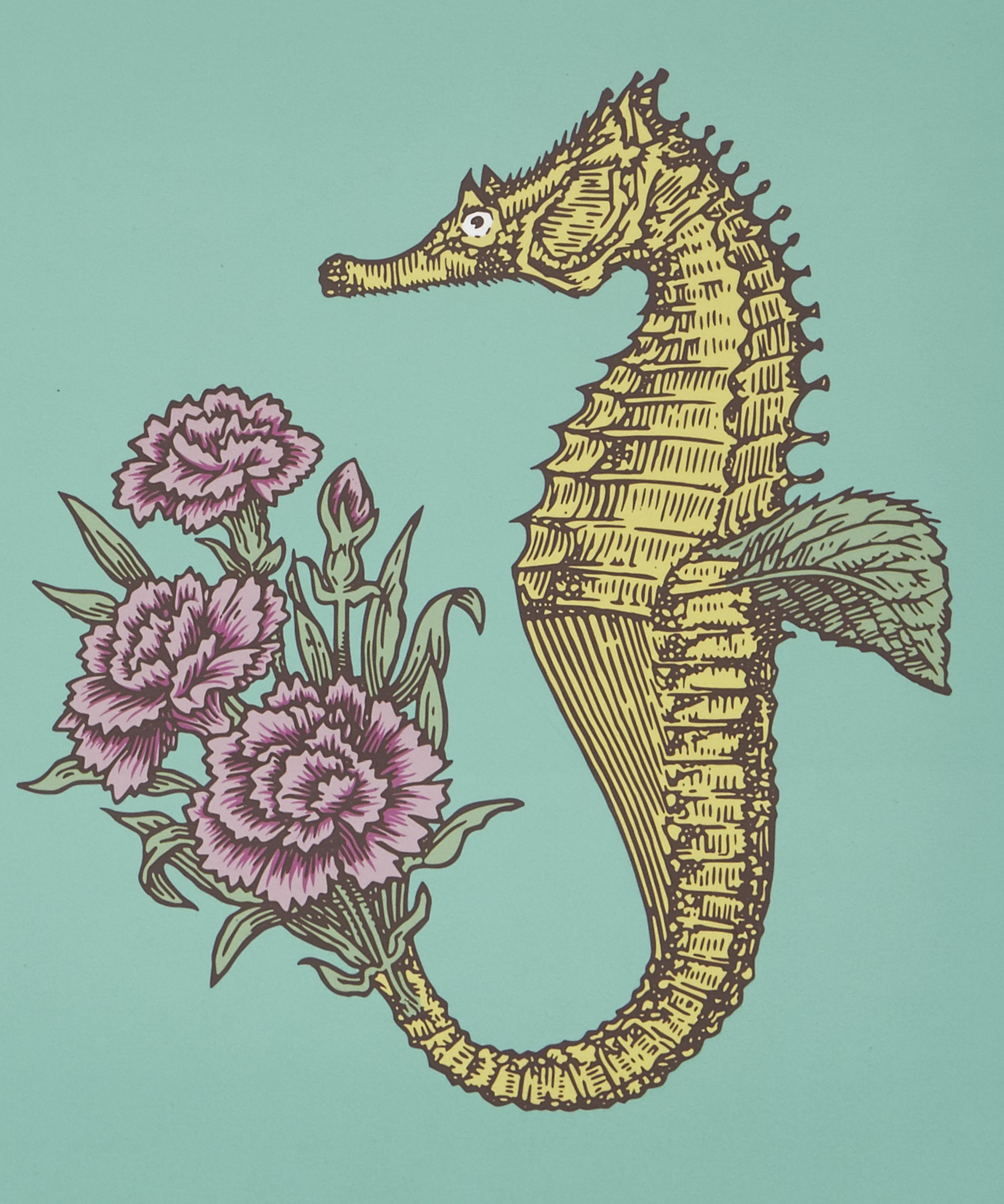 Avenida Home Seahorse Table Mat In Multicolour