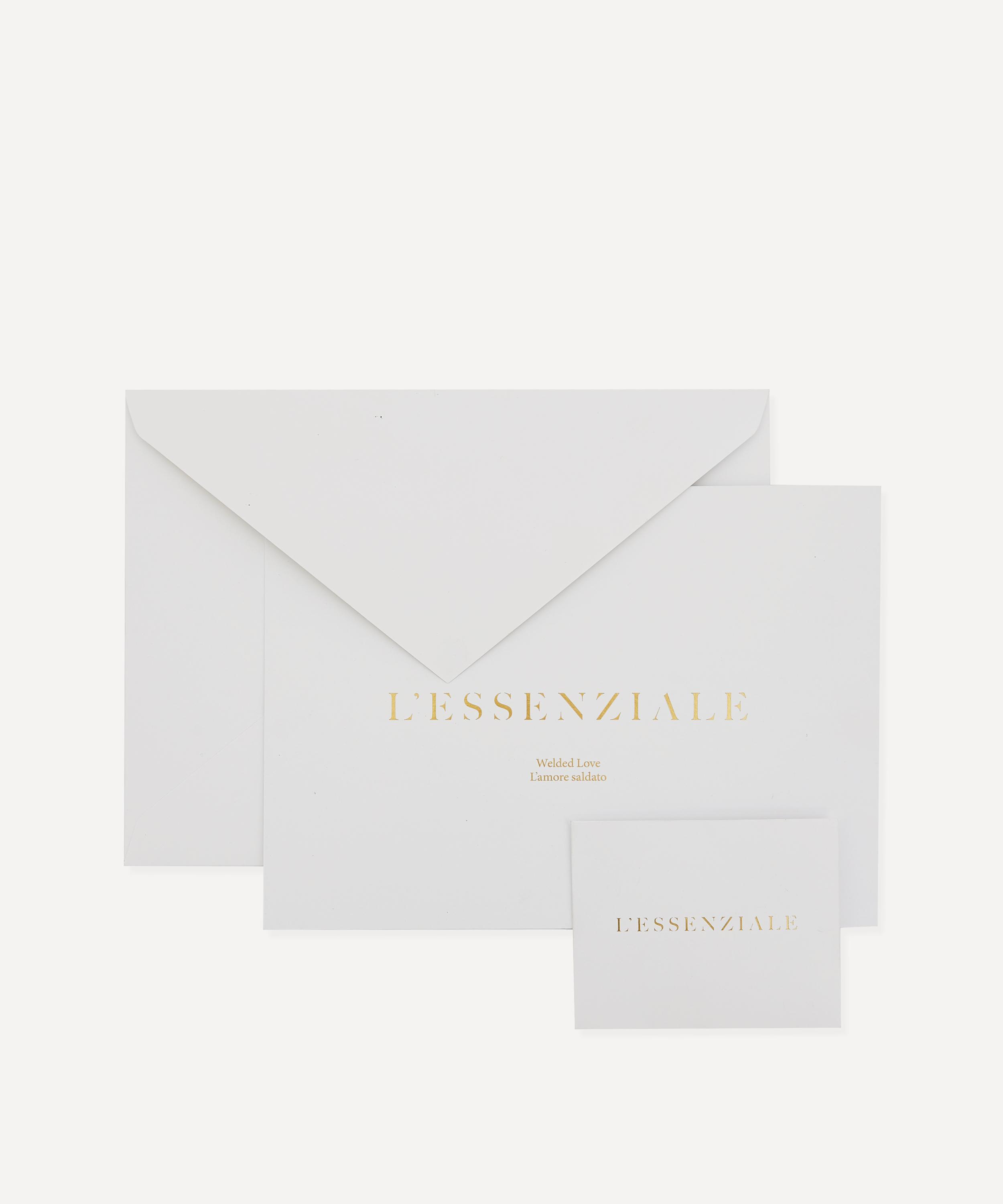 Atelier Vm L'essenziale 18ct Gold Small Chain Bracelet Gift Card In White Gold