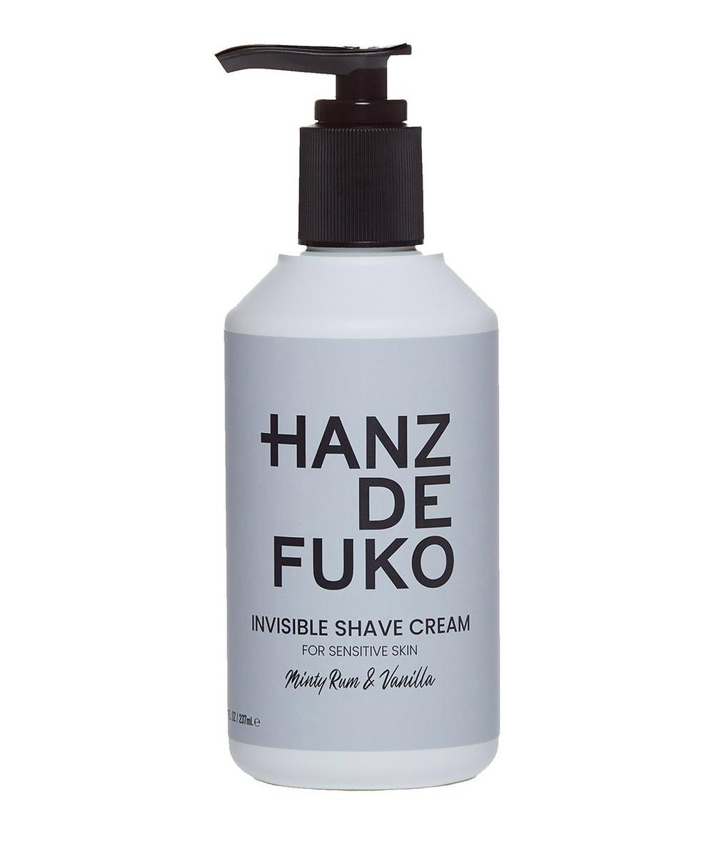 Hanz De Fuko Invisible Shave Cream 237ml
