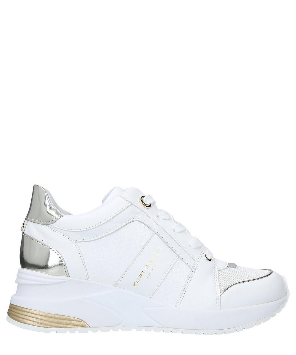 Kurt Geiger Lana Wedge Sneakers In White