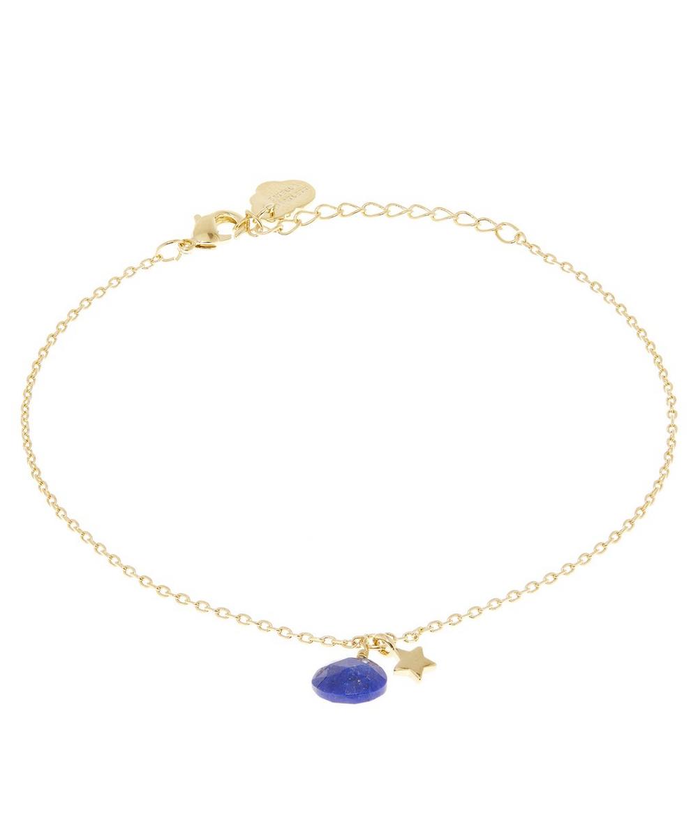Estella Bartlett Gold-plated Lapis Lazuli Star Bracelet