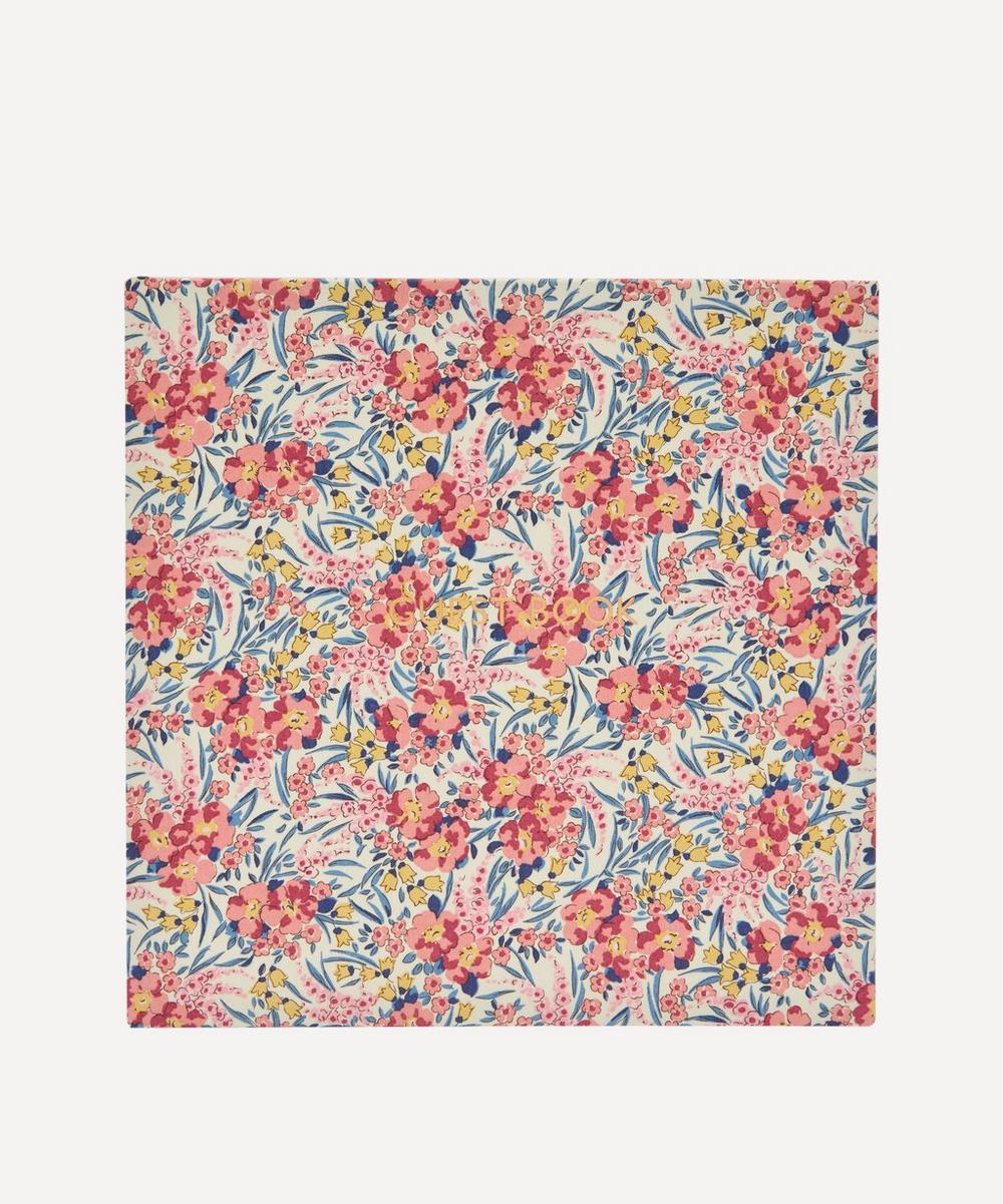 Liberty - Swirling Petals Print Cotton Square Guest Book